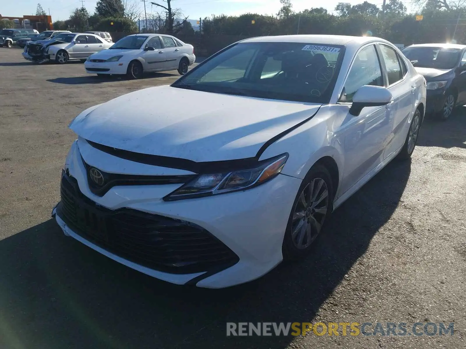 2 Photograph of a damaged car 4T1B11HK5KU229539 TOYOTA CAMRY 2019