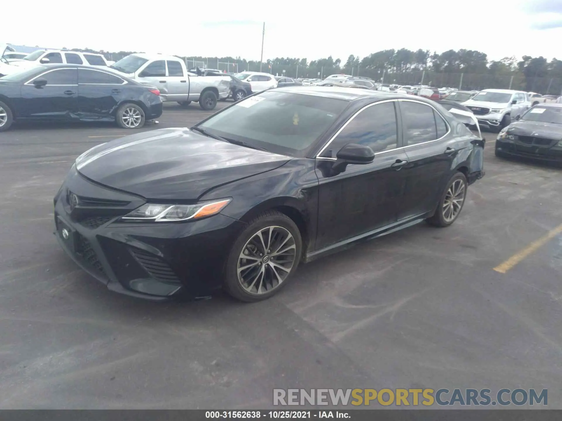 2 Photograph of a damaged car 4T1B11HK5KU235597 TOYOTA CAMRY 2019