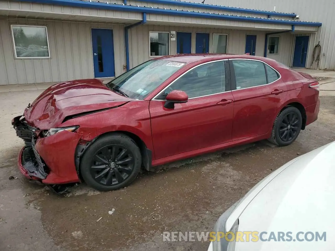 1 Photograph of a damaged car 4T1B11HK5KU235681 TOYOTA CAMRY 2019
