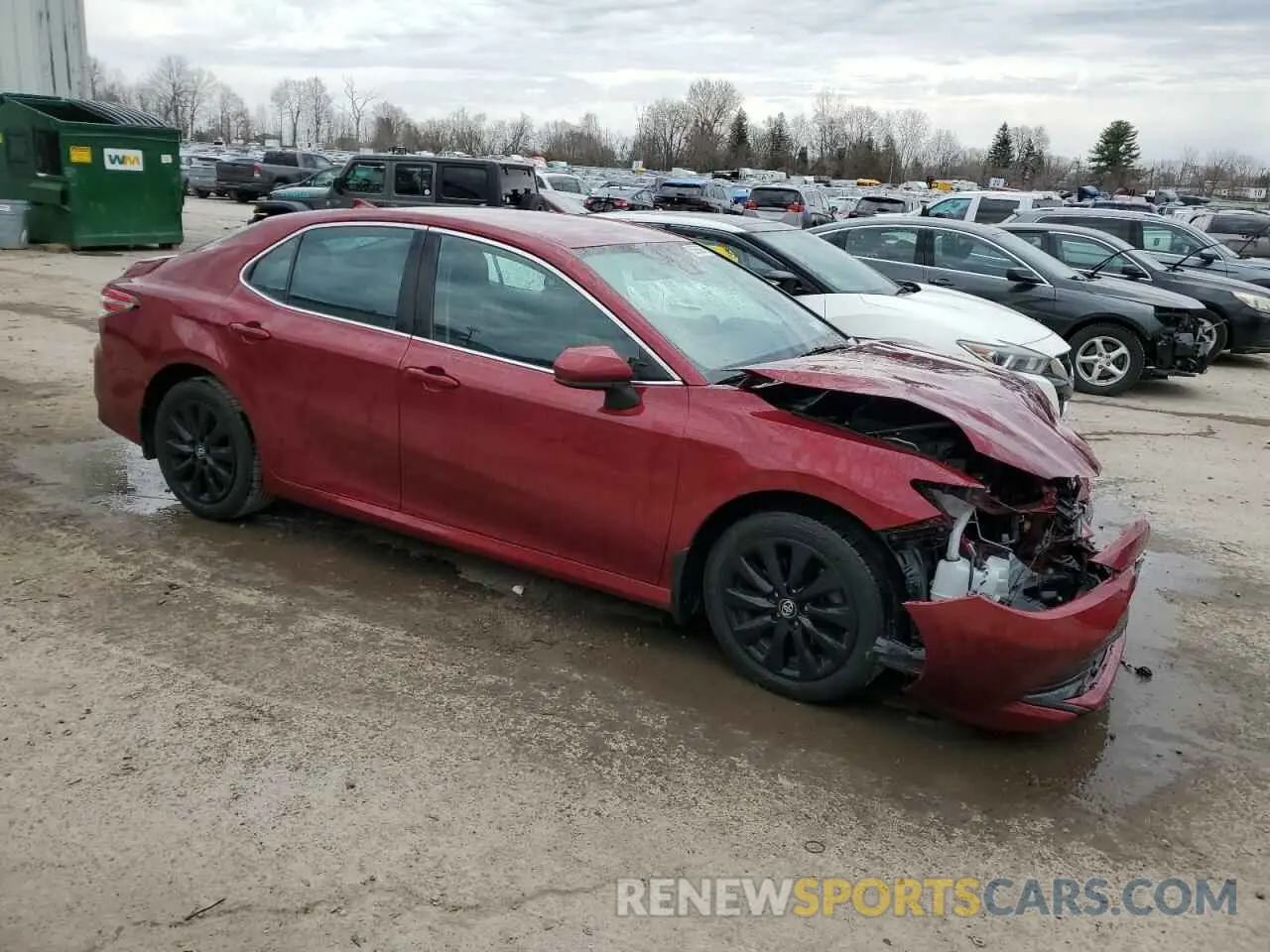 4 Photograph of a damaged car 4T1B11HK5KU235681 TOYOTA CAMRY 2019