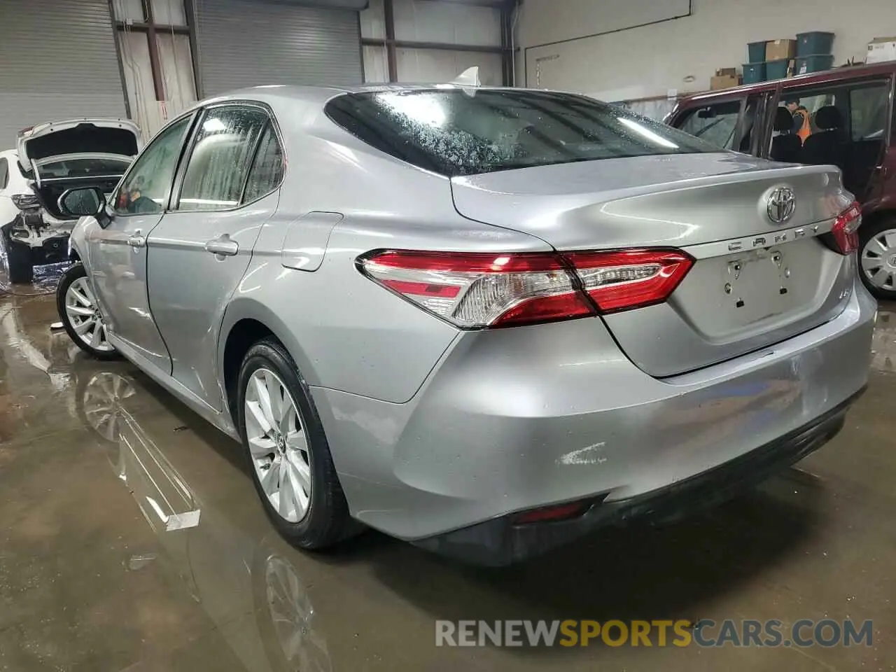 2 Photograph of a damaged car 4T1B11HK5KU247393 TOYOTA CAMRY 2019