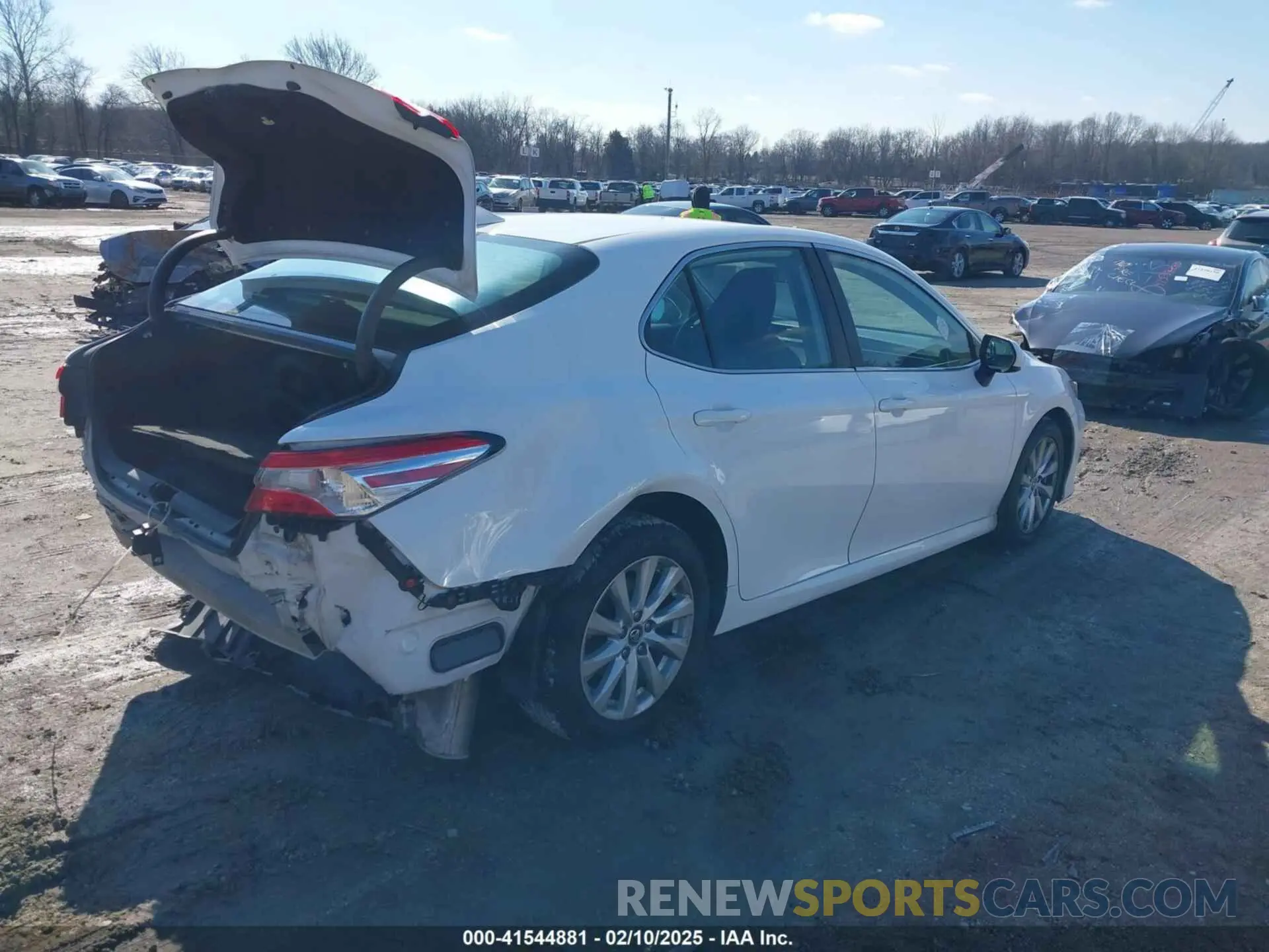 4 Photograph of a damaged car 4T1B11HK5KU253940 TOYOTA CAMRY 2019