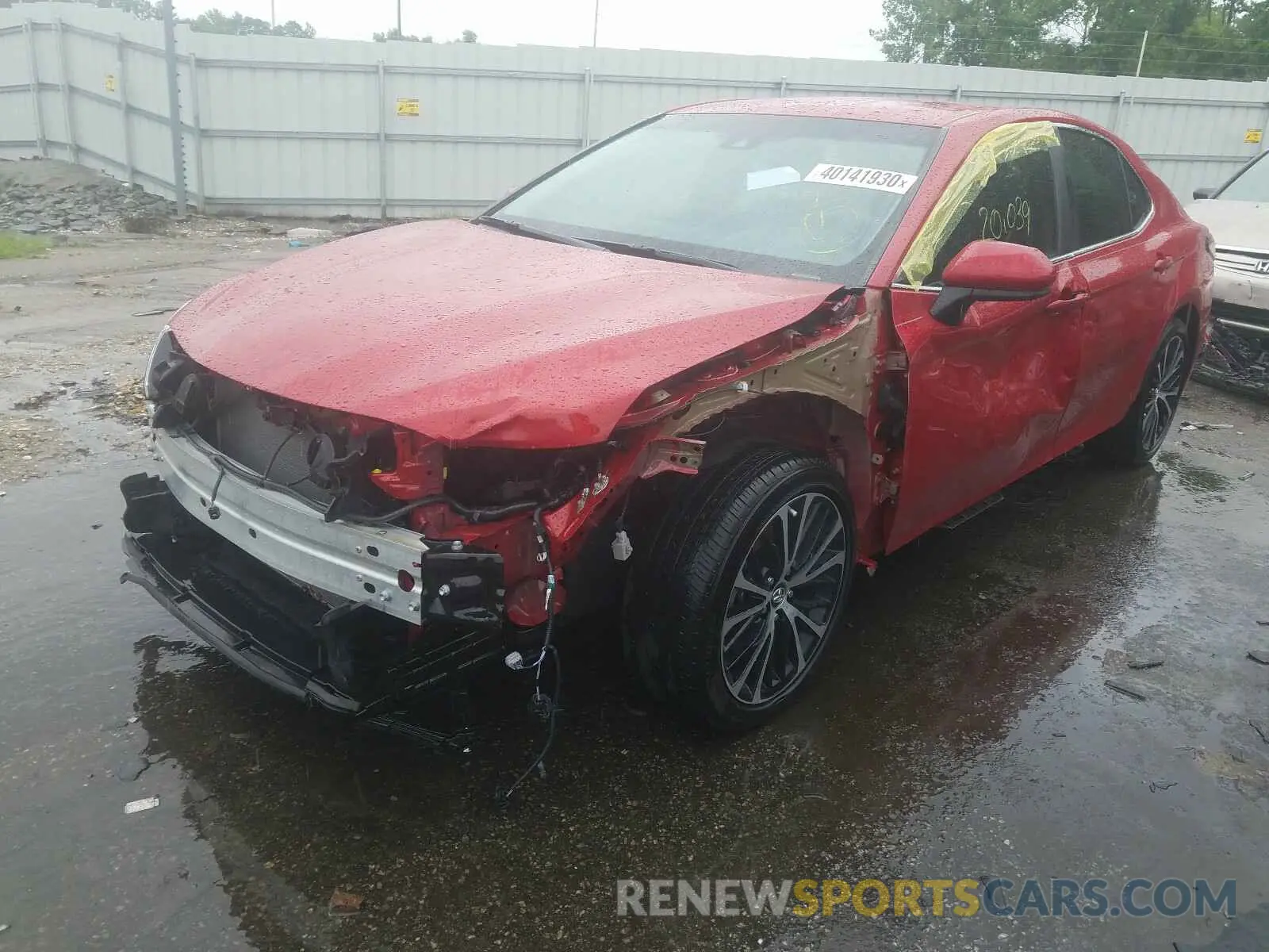 2 Photograph of a damaged car 4T1B11HK5KU254778 TOYOTA CAMRY 2019