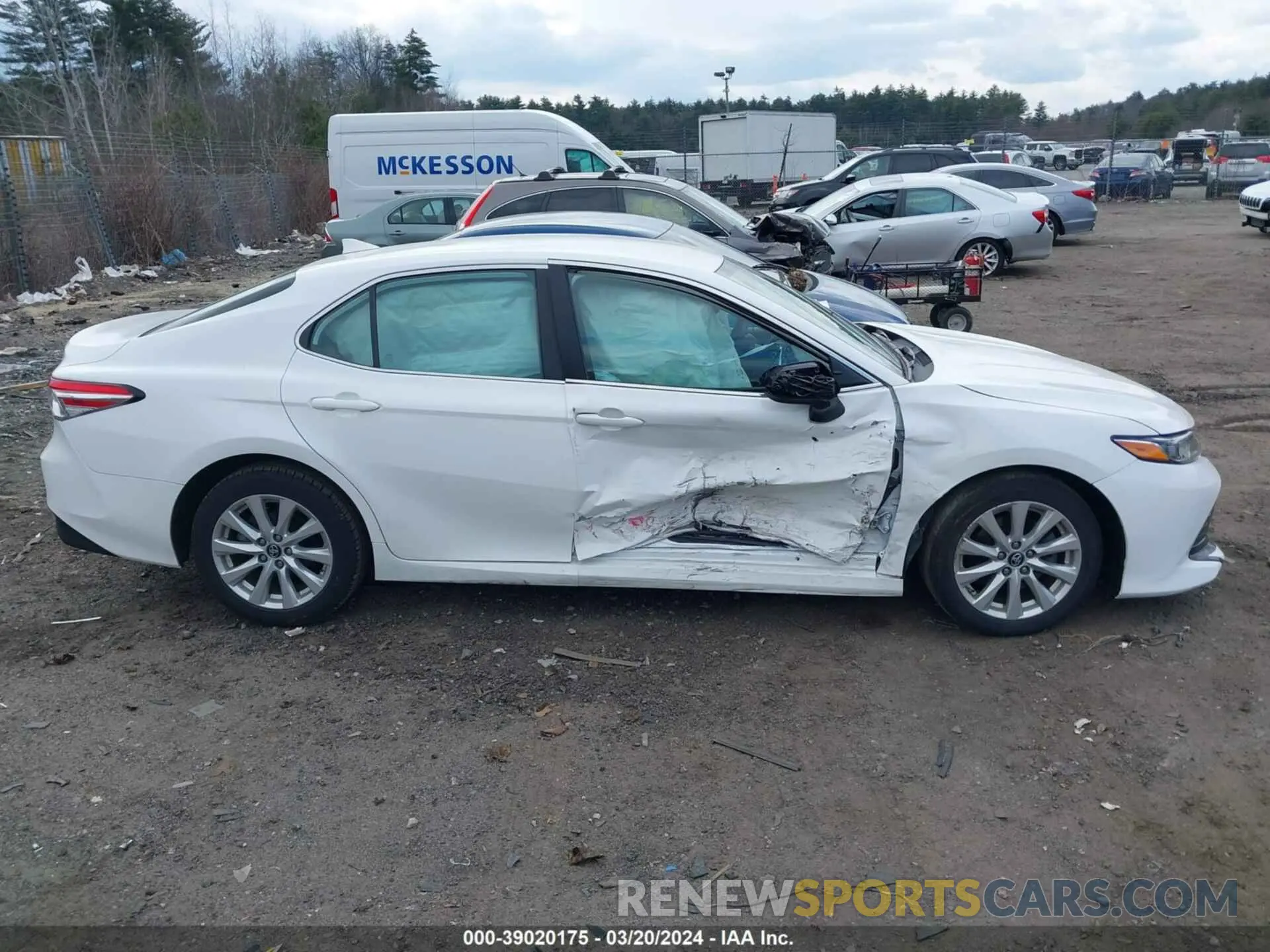 14 Photograph of a damaged car 4T1B11HK5KU257244 TOYOTA CAMRY 2019