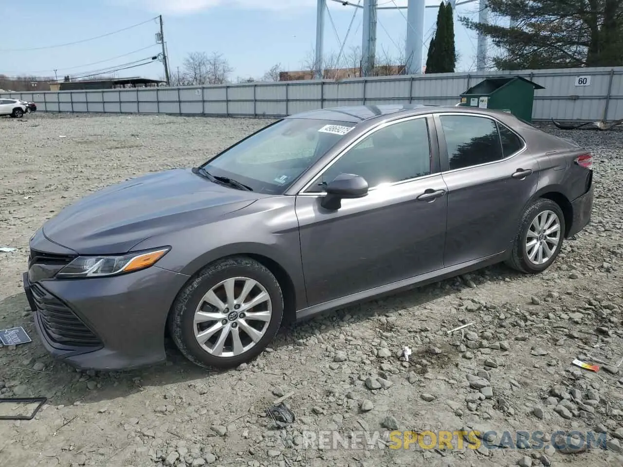 1 Photograph of a damaged car 4T1B11HK5KU257289 TOYOTA CAMRY 2019
