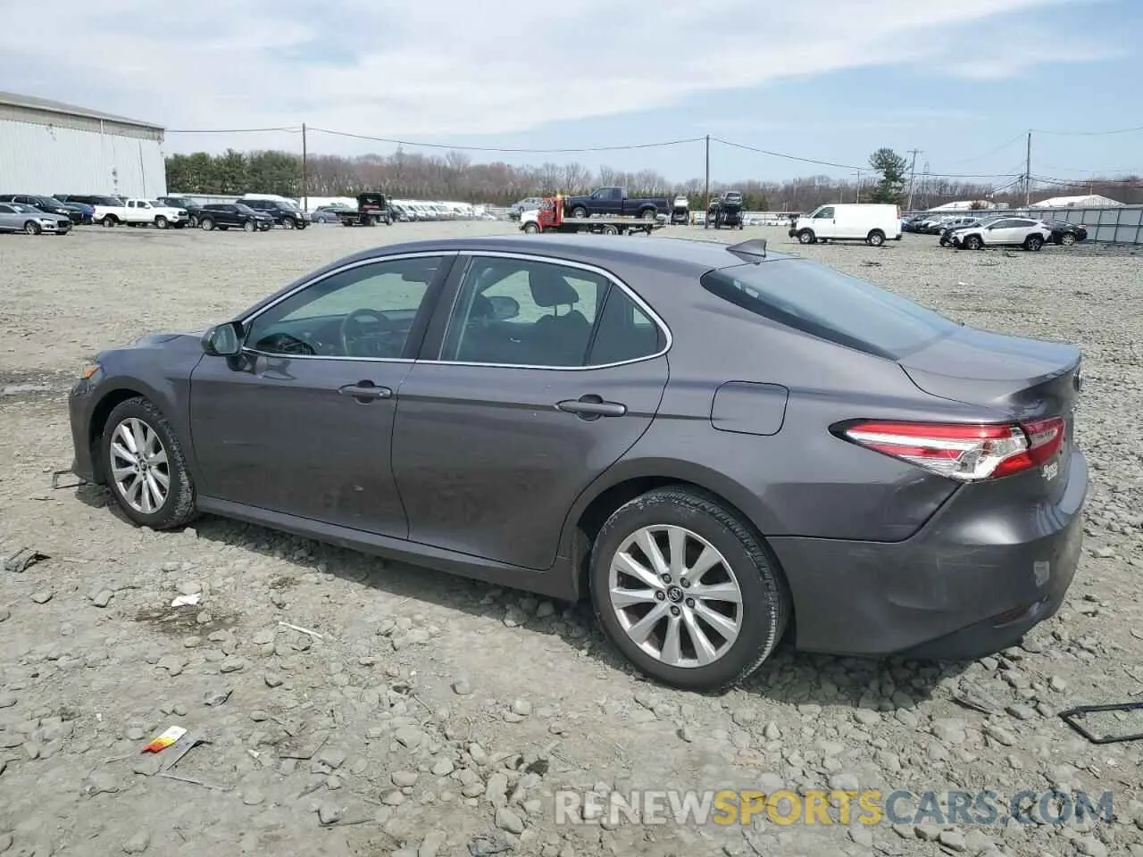 2 Photograph of a damaged car 4T1B11HK5KU257289 TOYOTA CAMRY 2019