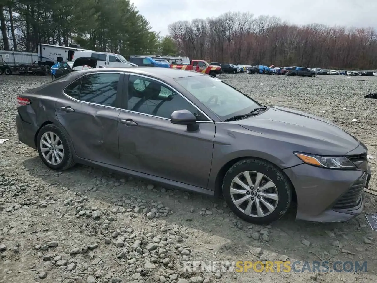 4 Photograph of a damaged car 4T1B11HK5KU257289 TOYOTA CAMRY 2019
