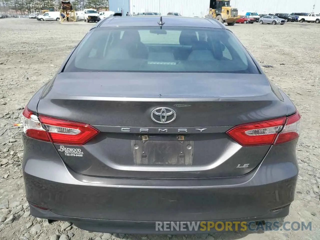 6 Photograph of a damaged car 4T1B11HK5KU257289 TOYOTA CAMRY 2019