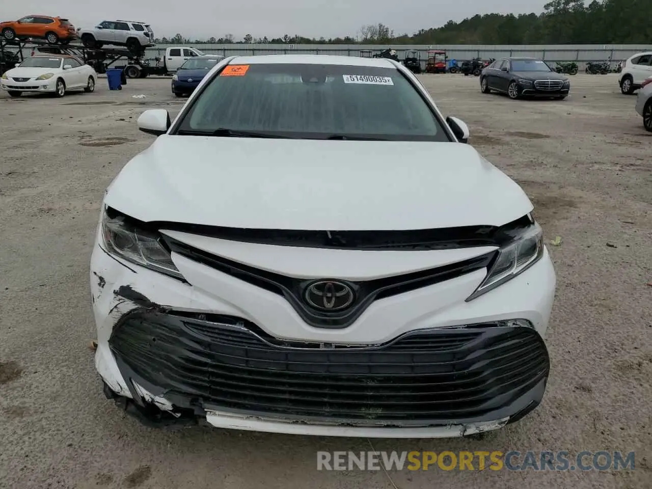 5 Photograph of a damaged car 4T1B11HK5KU259673 TOYOTA CAMRY 2019