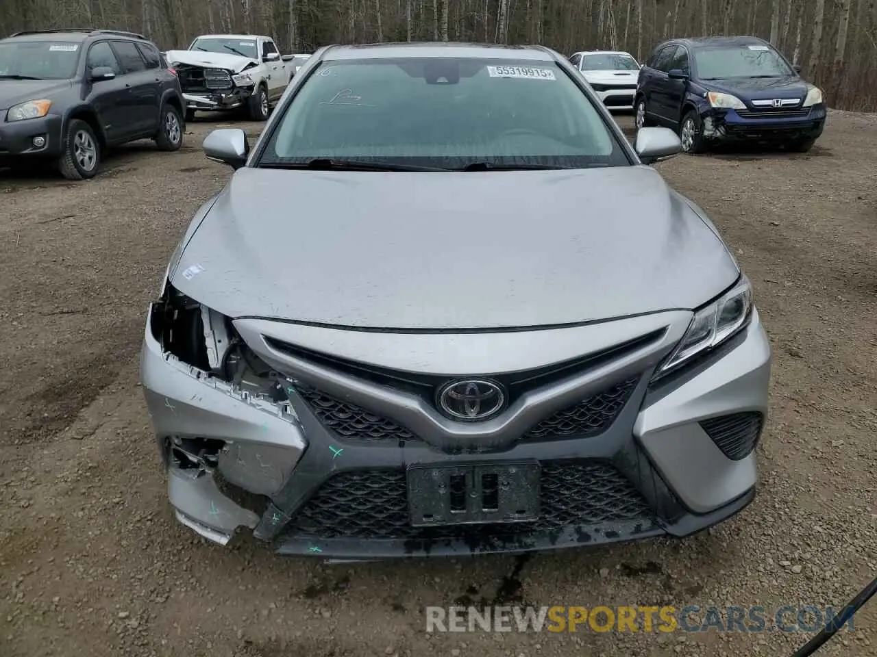 5 Фотография поврежденного автомобиля 4T1B11HK5KU691406 TOYOTA CAMRY 2019