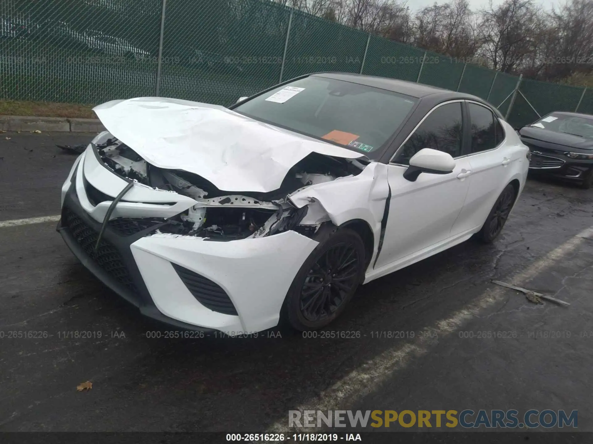2 Photograph of a damaged car 4T1B11HK5KU698341 TOYOTA CAMRY 2019