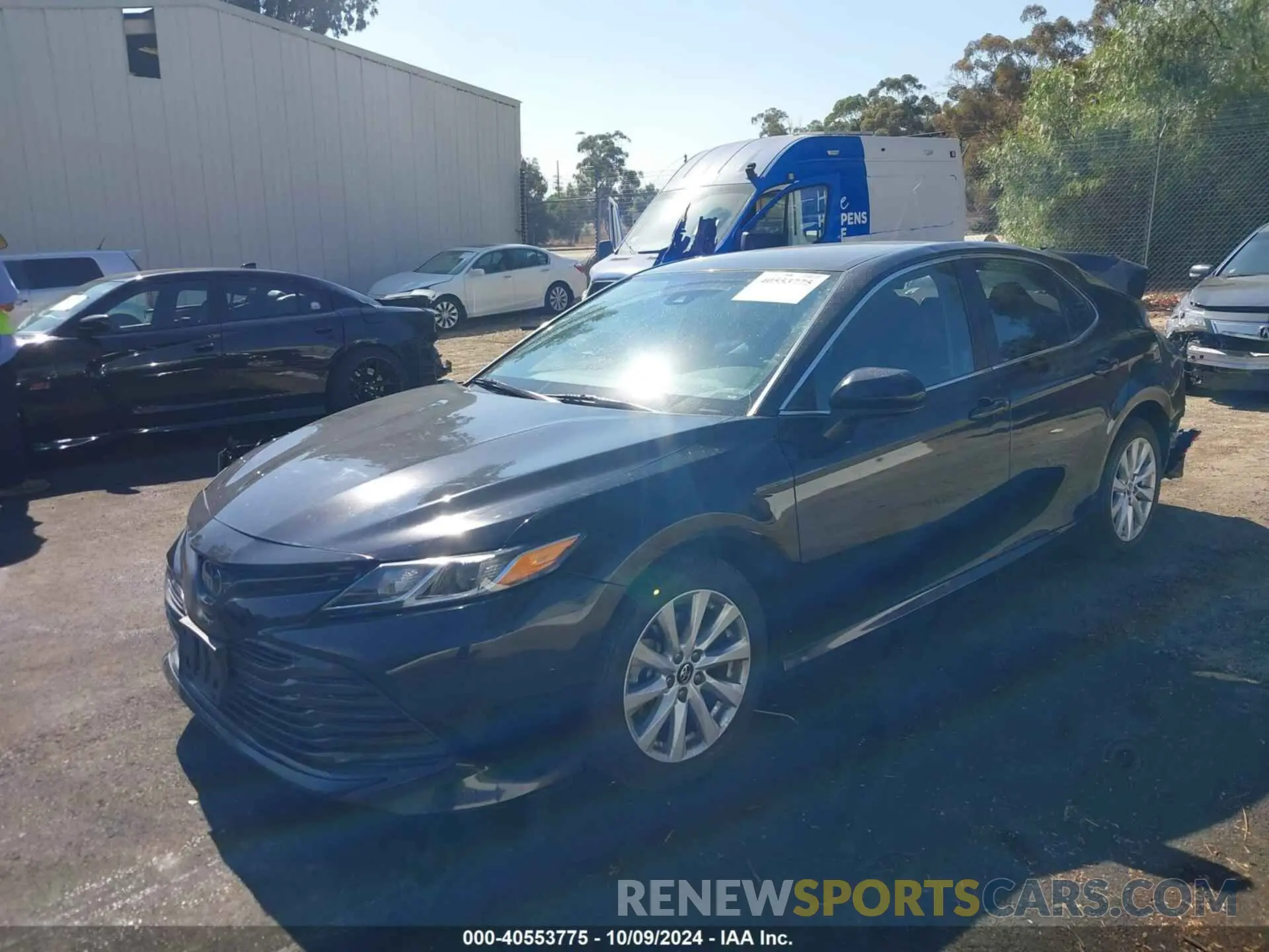 2 Photograph of a damaged car 4T1B11HK5KU714022 TOYOTA CAMRY 2019