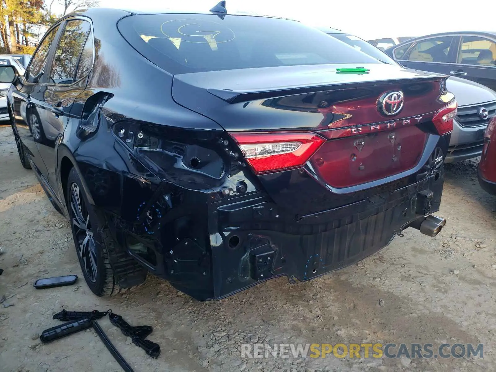 9 Photograph of a damaged car 4T1B11HK5KU716501 TOYOTA CAMRY 2019
