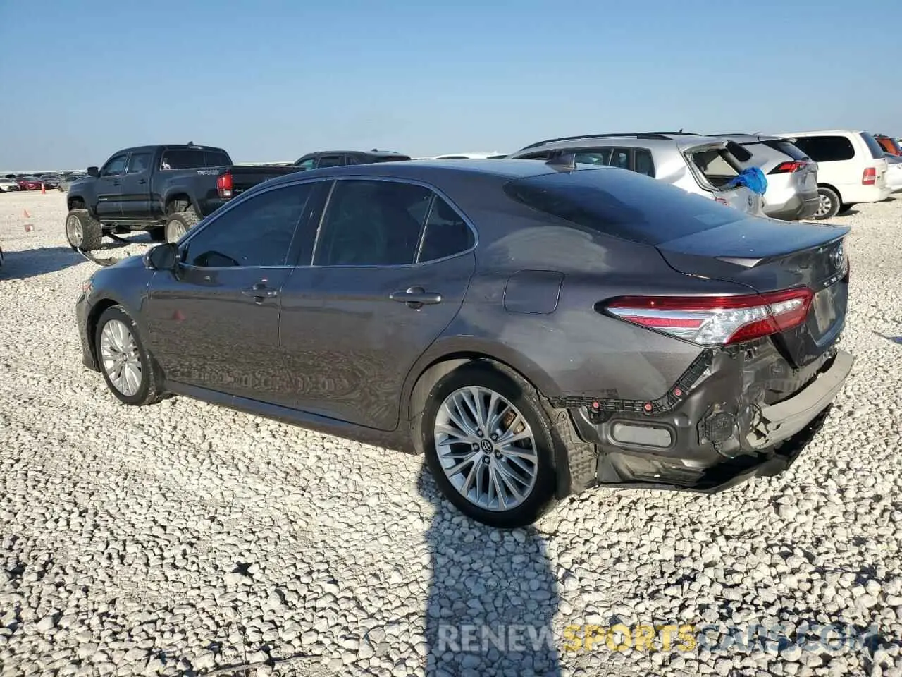 2 Photograph of a damaged car 4T1B11HK5KU722590 TOYOTA CAMRY 2019