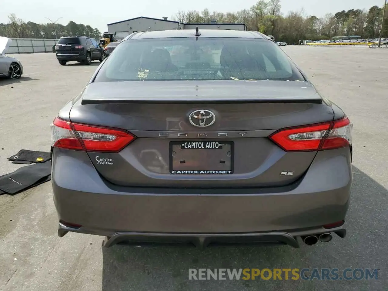 6 Photograph of a damaged car 4T1B11HK5KU729510 TOYOTA CAMRY 2019