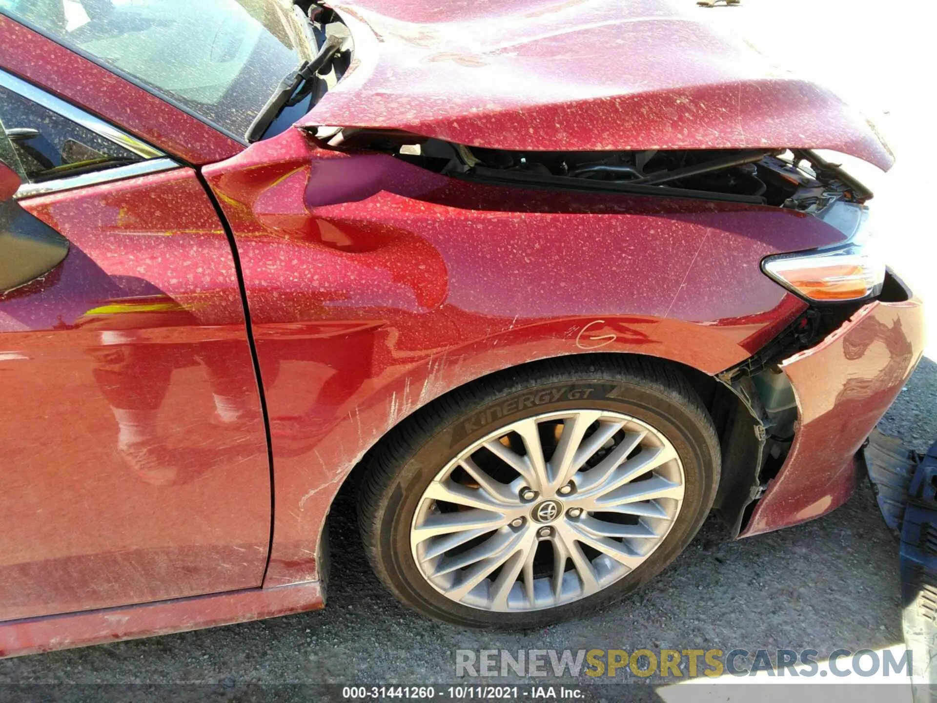 13 Photograph of a damaged car 4T1B11HK5KU738045 TOYOTA CAMRY 2019