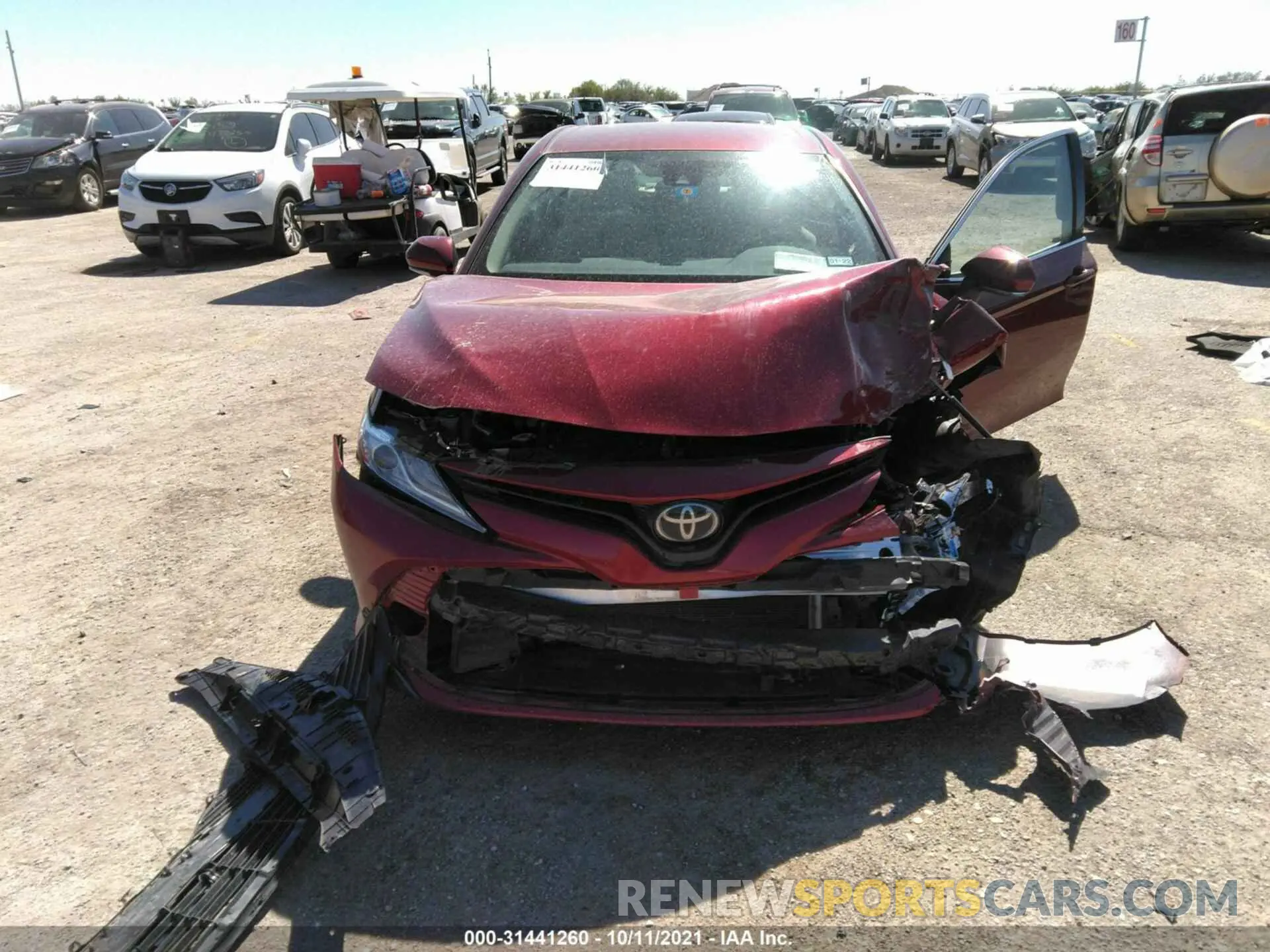 6 Photograph of a damaged car 4T1B11HK5KU738045 TOYOTA CAMRY 2019