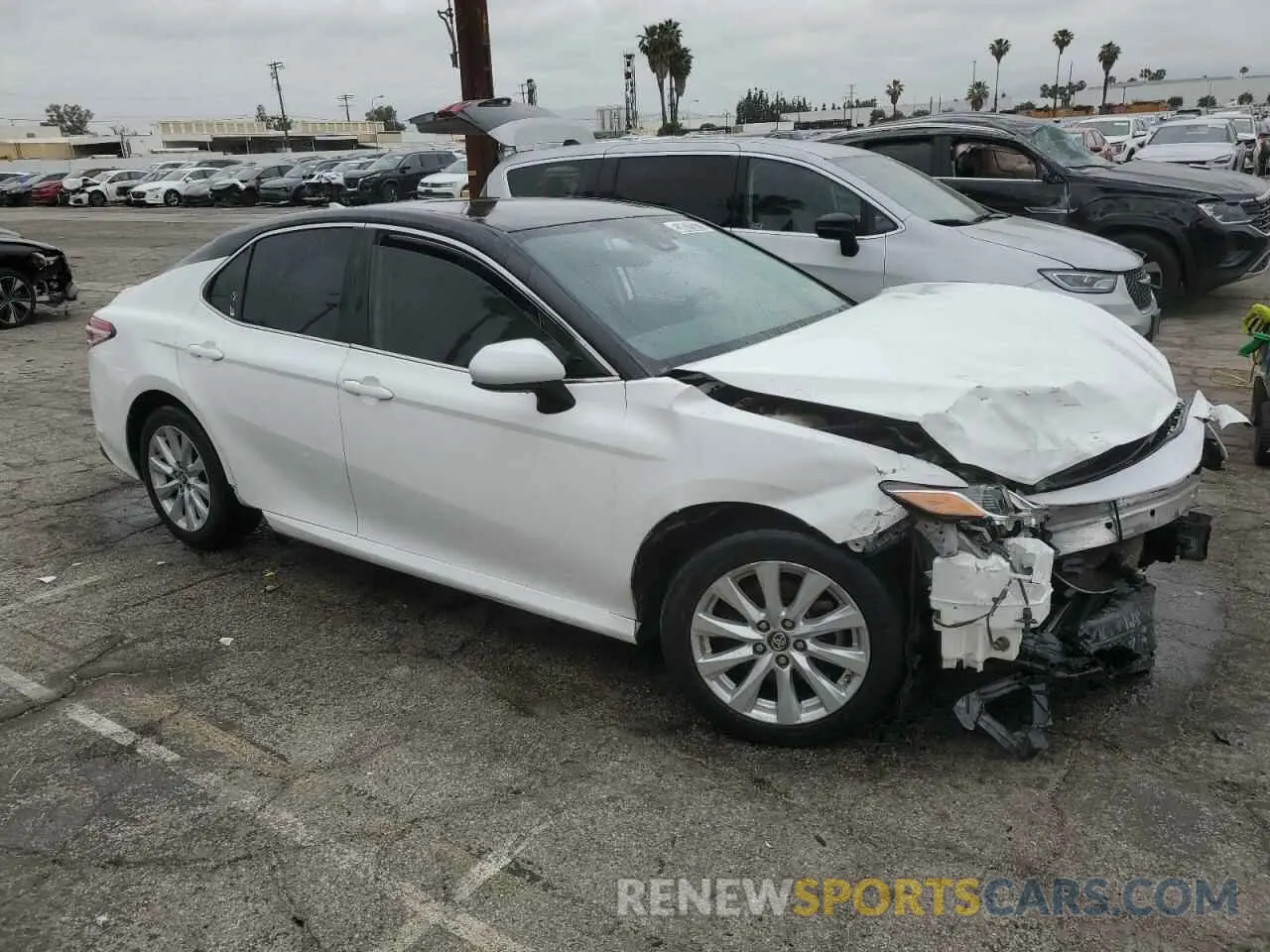 4 Photograph of a damaged car 4T1B11HK5KU757680 TOYOTA CAMRY 2019