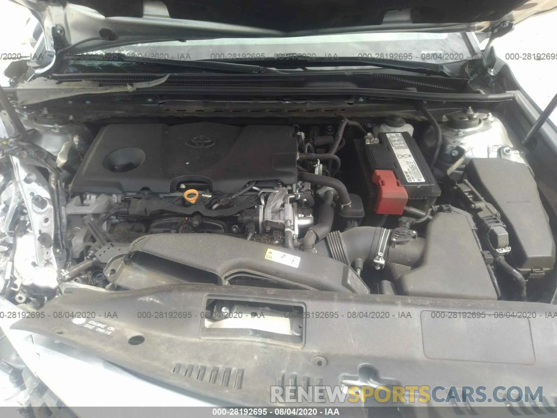 10 Photograph of a damaged car 4T1B11HK5KU770123 TOYOTA CAMRY 2019
