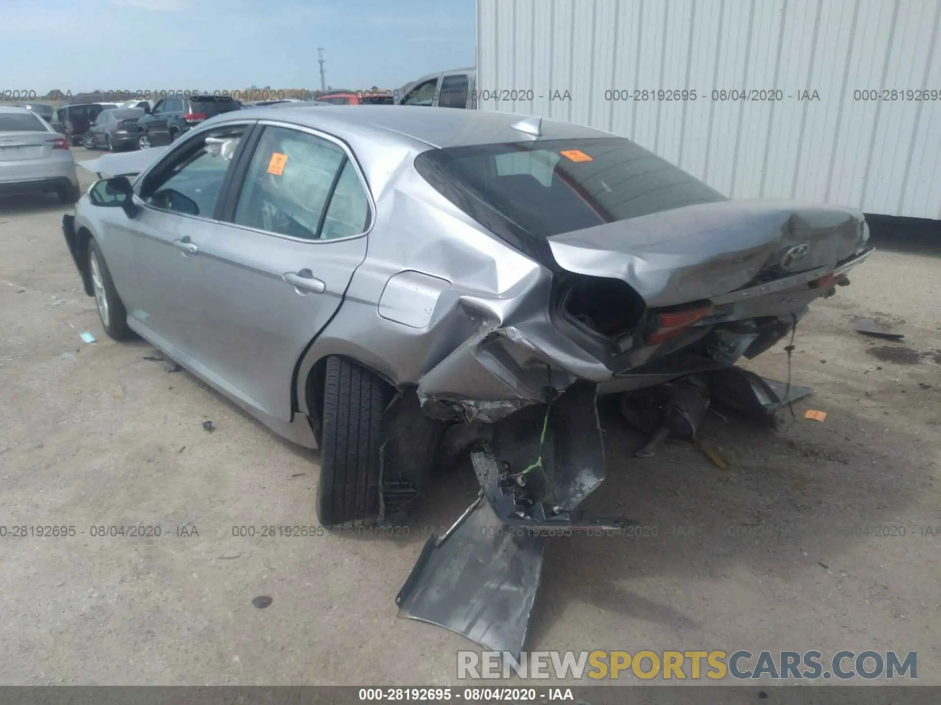 3 Photograph of a damaged car 4T1B11HK5KU770123 TOYOTA CAMRY 2019