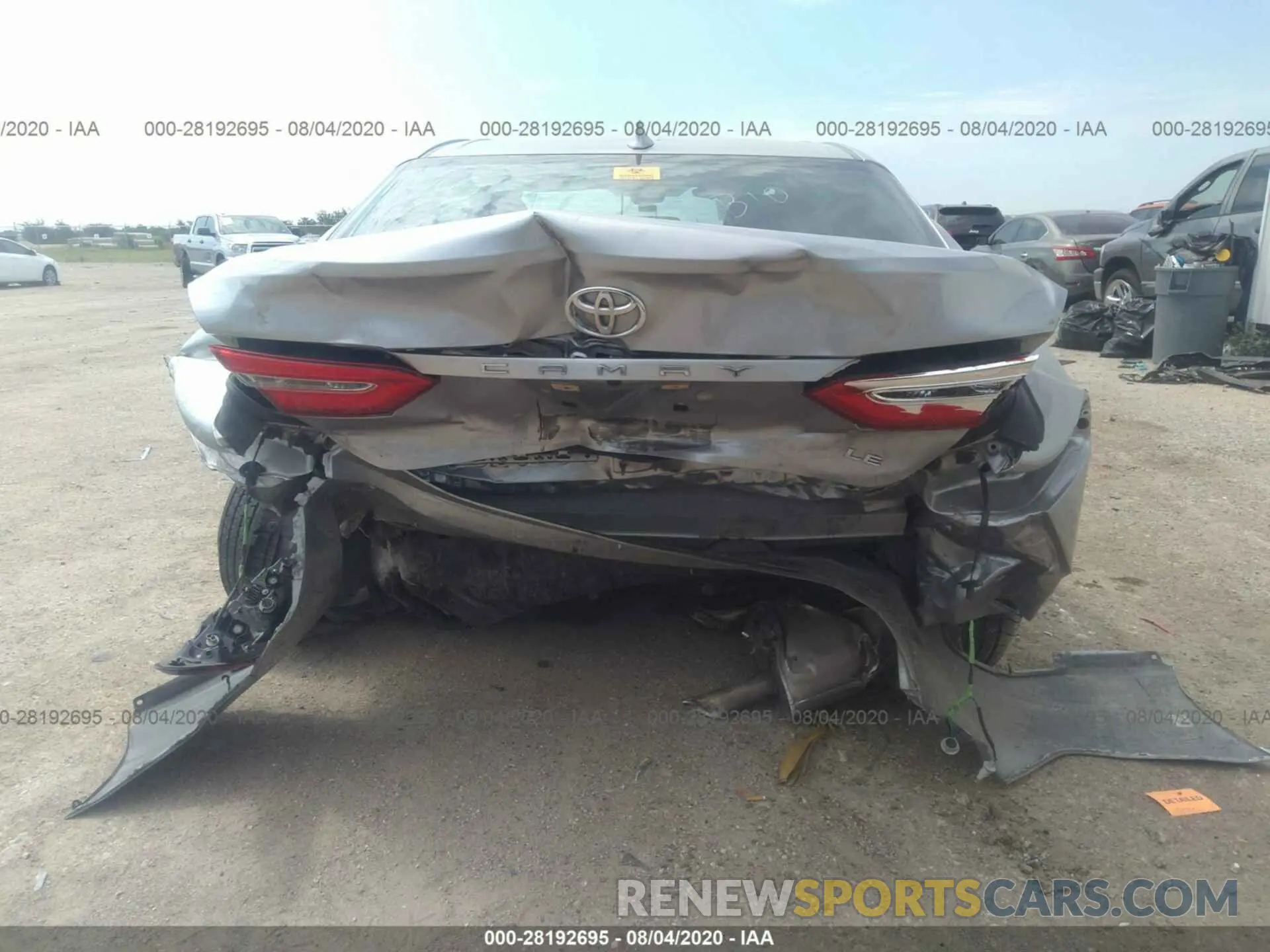 6 Photograph of a damaged car 4T1B11HK5KU770123 TOYOTA CAMRY 2019