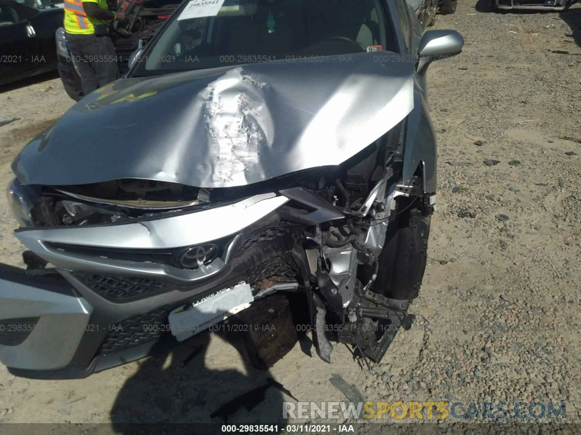 6 Photograph of a damaged car 4T1B11HK5KU770431 TOYOTA CAMRY 2019