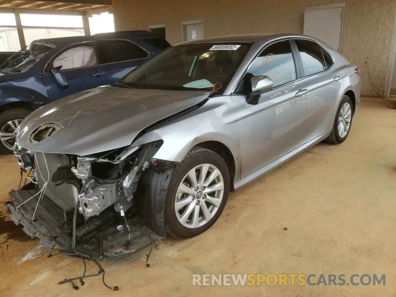2 Photograph of a damaged car 4T1B11HK5KU777394 TOYOTA CAMRY 2019
