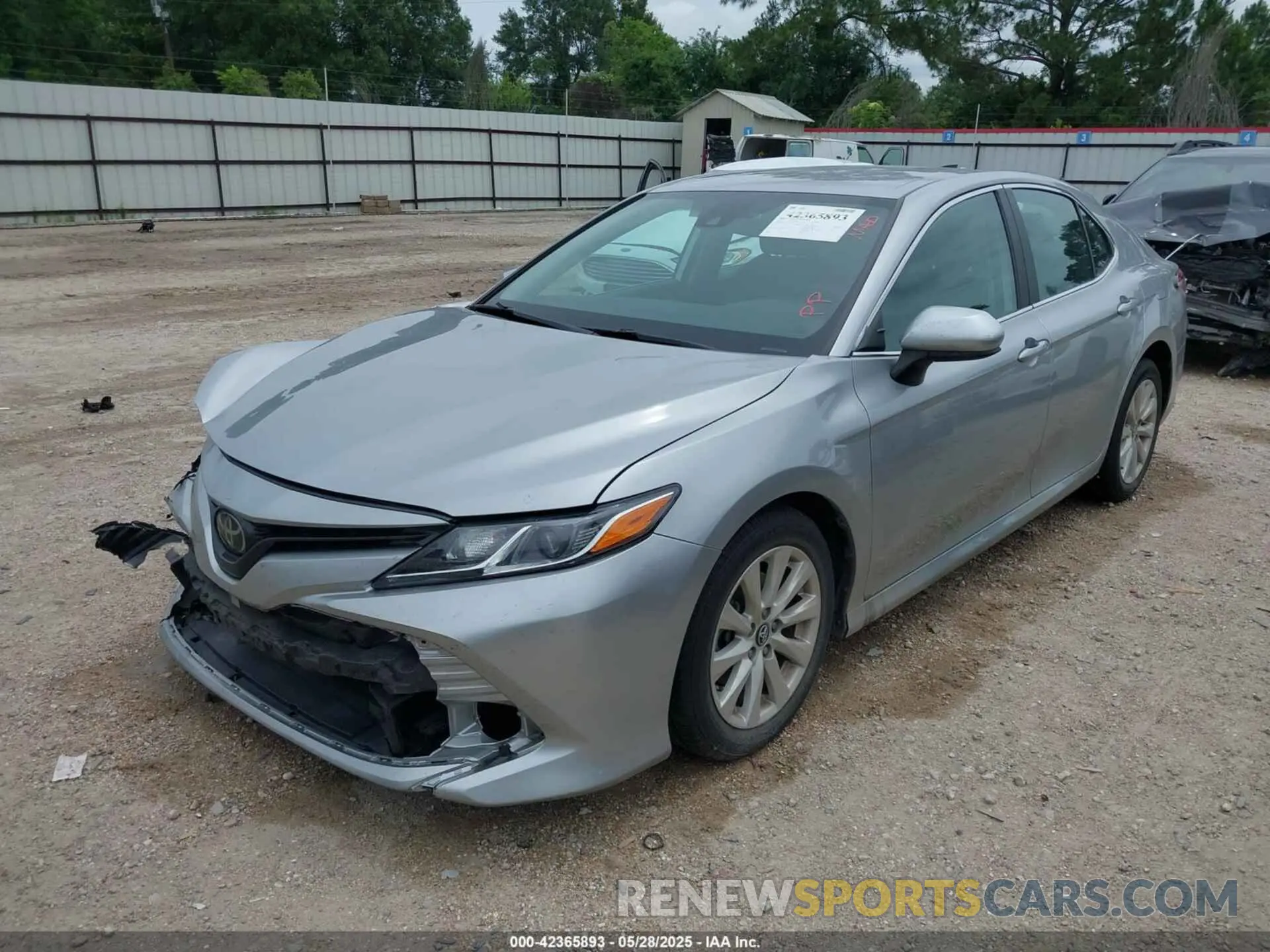2 Photograph of a damaged car 4T1B11HK5KU777573 TOYOTA CAMRY 2019