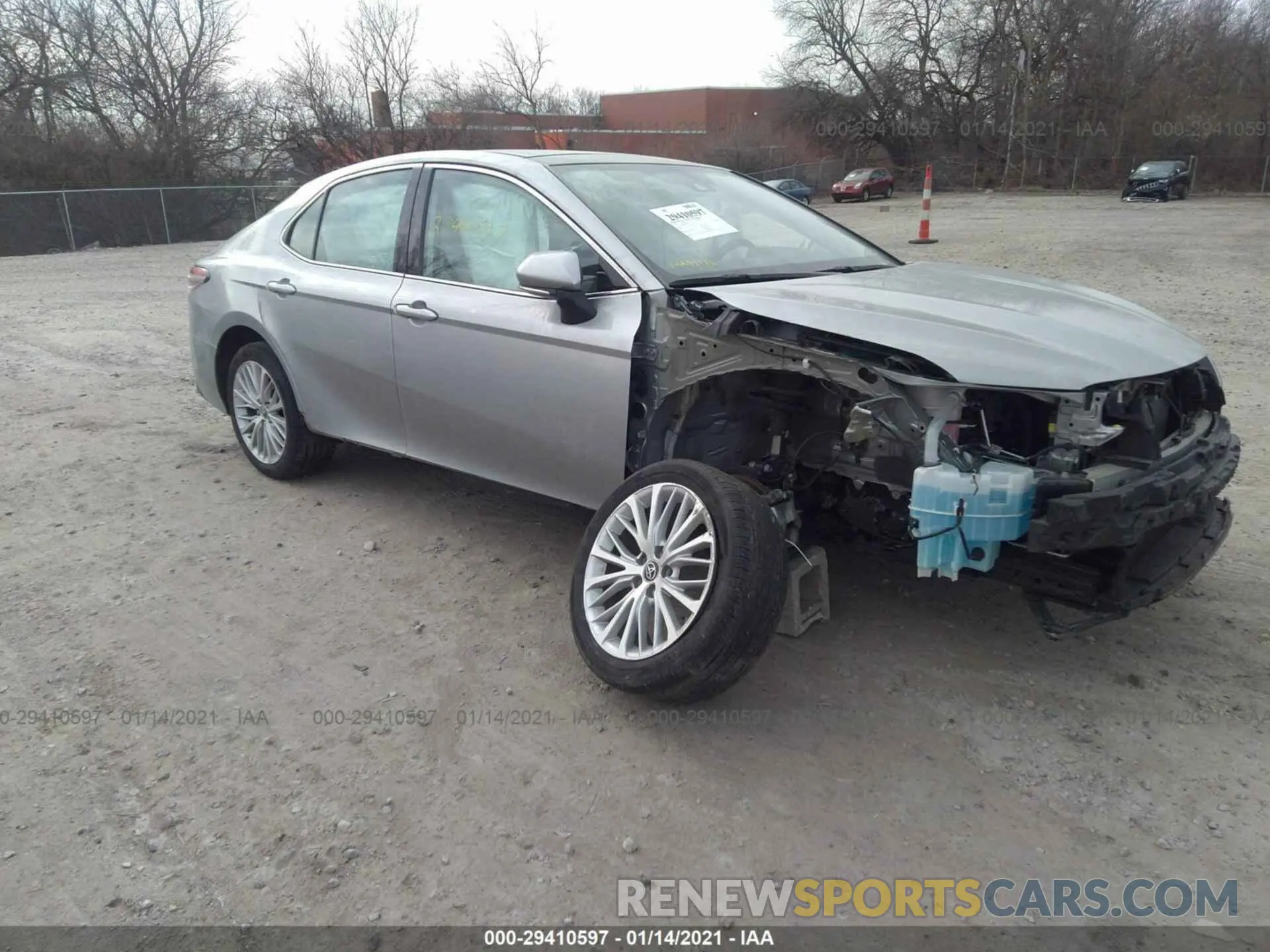1 Photograph of a damaged car 4T1B11HK5KU784099 TOYOTA CAMRY 2019