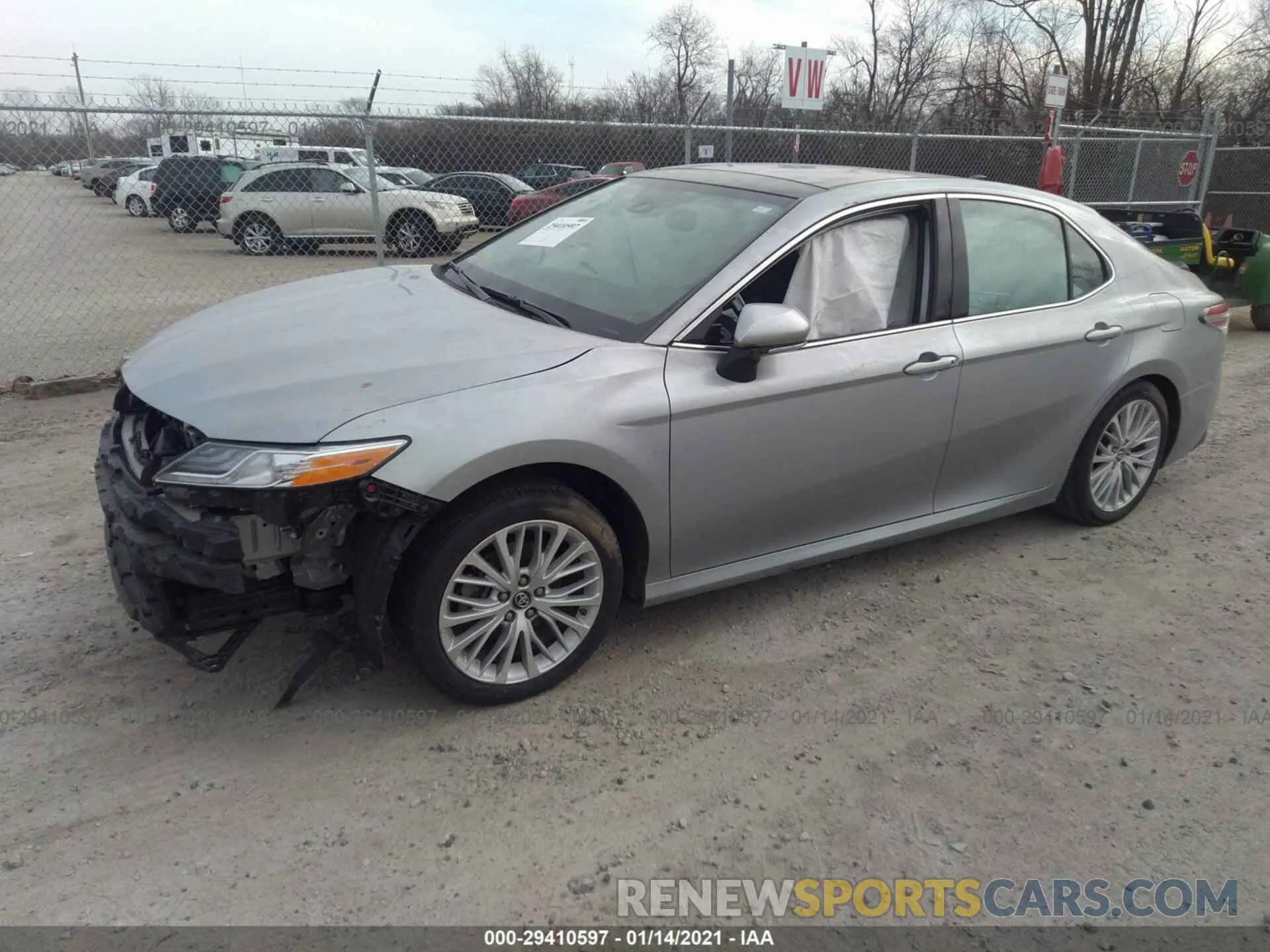 2 Photograph of a damaged car 4T1B11HK5KU784099 TOYOTA CAMRY 2019