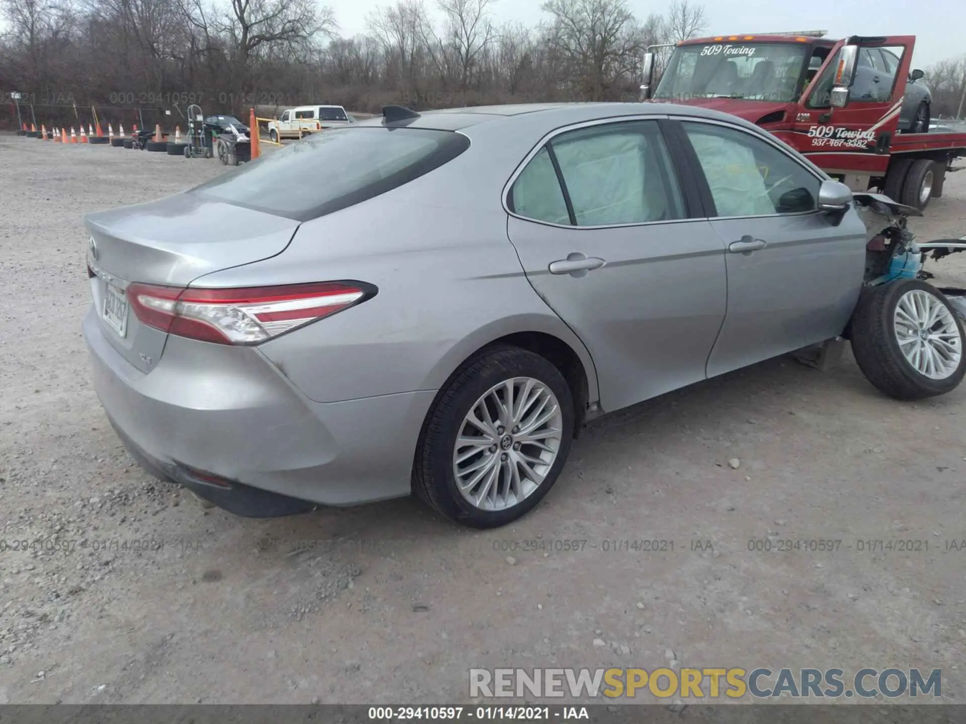 4 Photograph of a damaged car 4T1B11HK5KU784099 TOYOTA CAMRY 2019