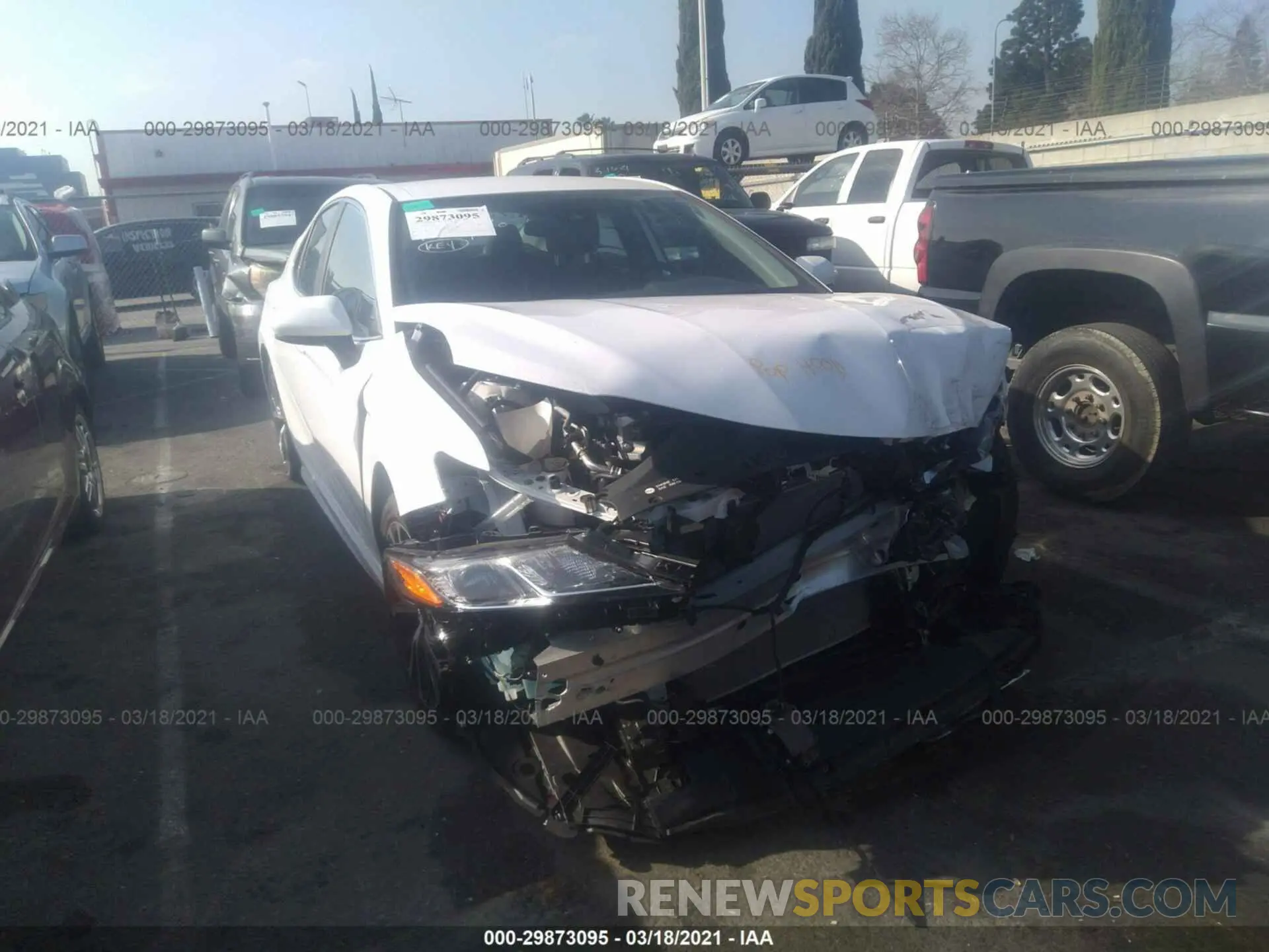 6 Photograph of a damaged car 4T1B11HK5KU829848 TOYOTA CAMRY 2019