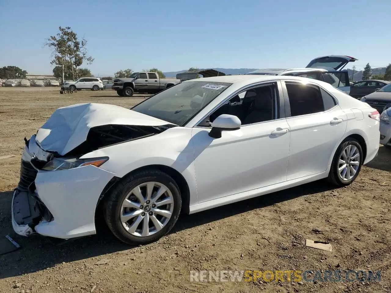 1 Photograph of a damaged car 4T1B11HK5KU841398 TOYOTA CAMRY 2019