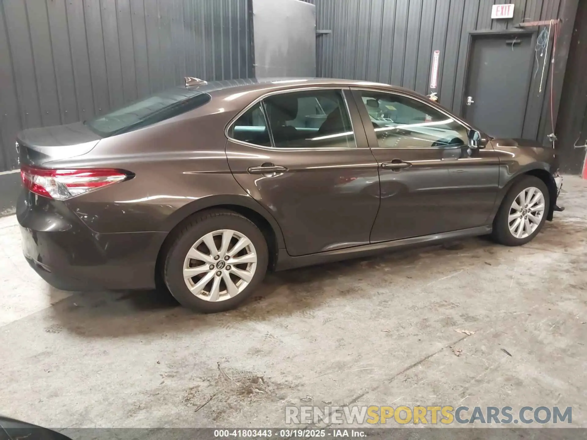 4 Photograph of a damaged car 4T1B11HK5KU852482 TOYOTA CAMRY 2019