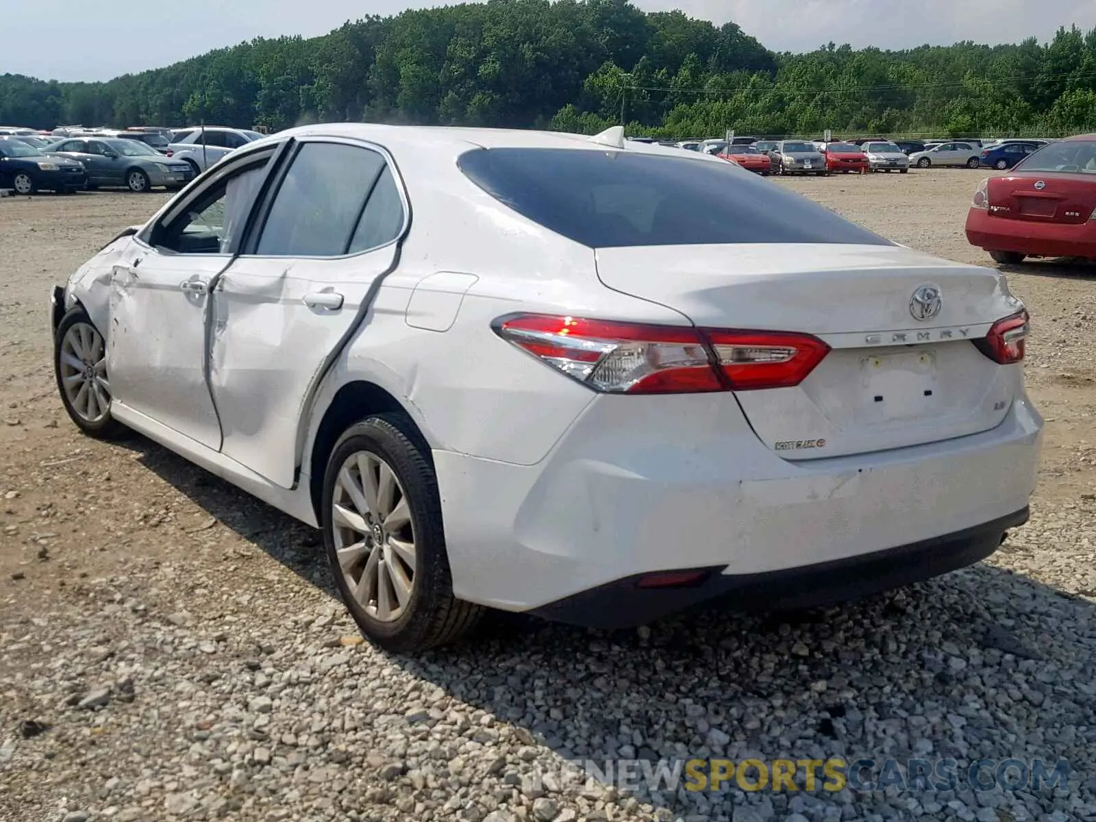 3 Photograph of a damaged car 4T1B11HK6KU169531 TOYOTA CAMRY 2019