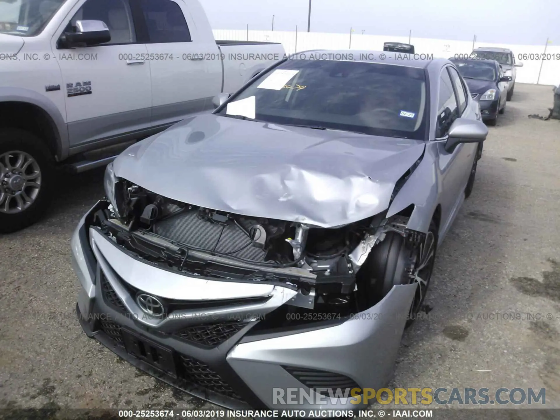 6 Photograph of a damaged car 4T1B11HK6KU195532 TOYOTA CAMRY 2019