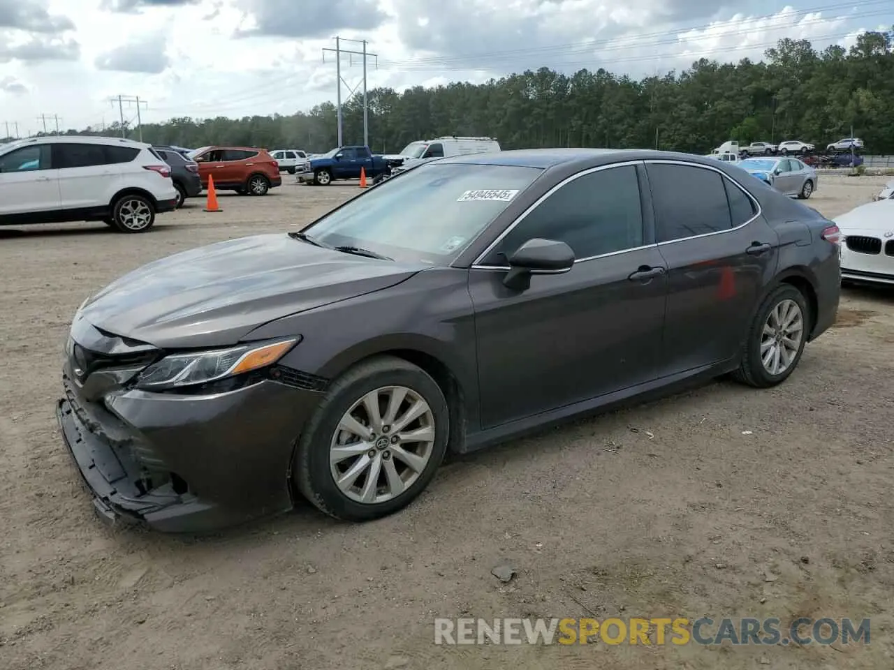 1 Photograph of a damaged car 4T1B11HK6KU199242 TOYOTA CAMRY 2019