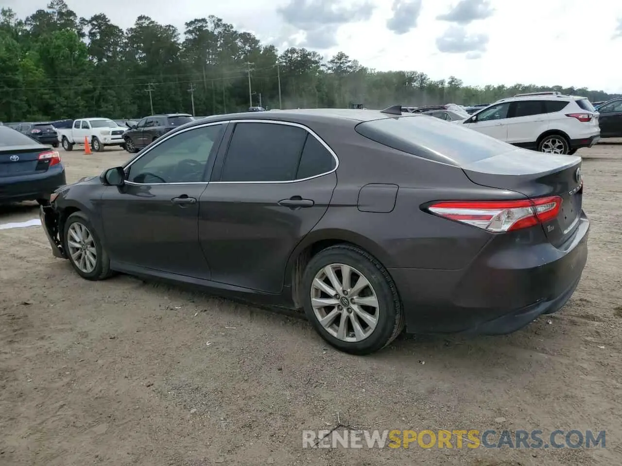 2 Photograph of a damaged car 4T1B11HK6KU199242 TOYOTA CAMRY 2019