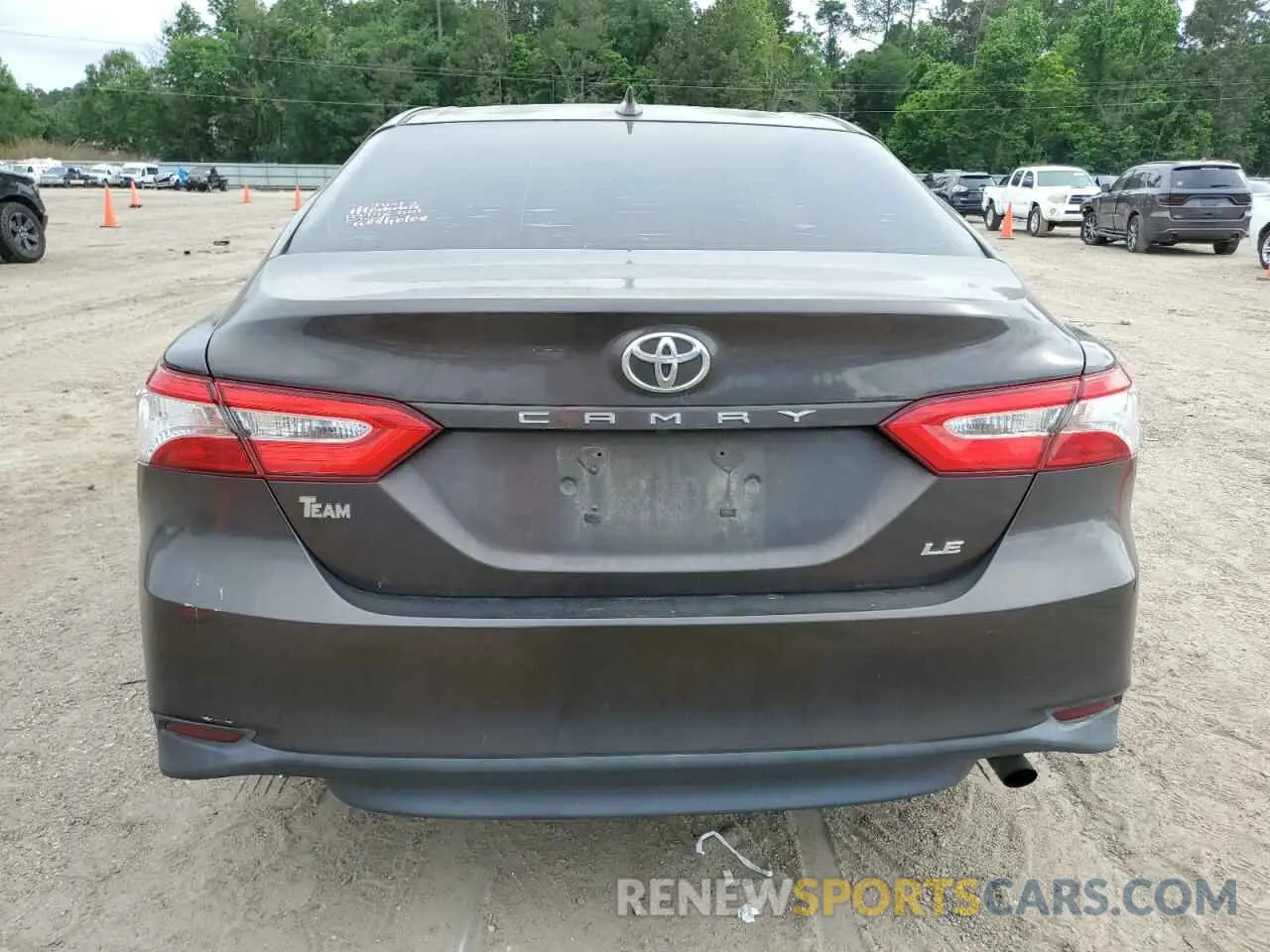 6 Photograph of a damaged car 4T1B11HK6KU199242 TOYOTA CAMRY 2019