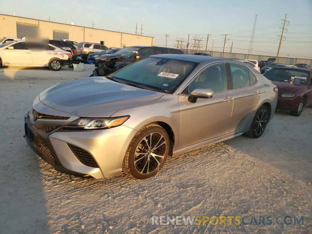1 Photograph of a damaged car 4T1B11HK6KU204049 TOYOTA CAMRY 2019