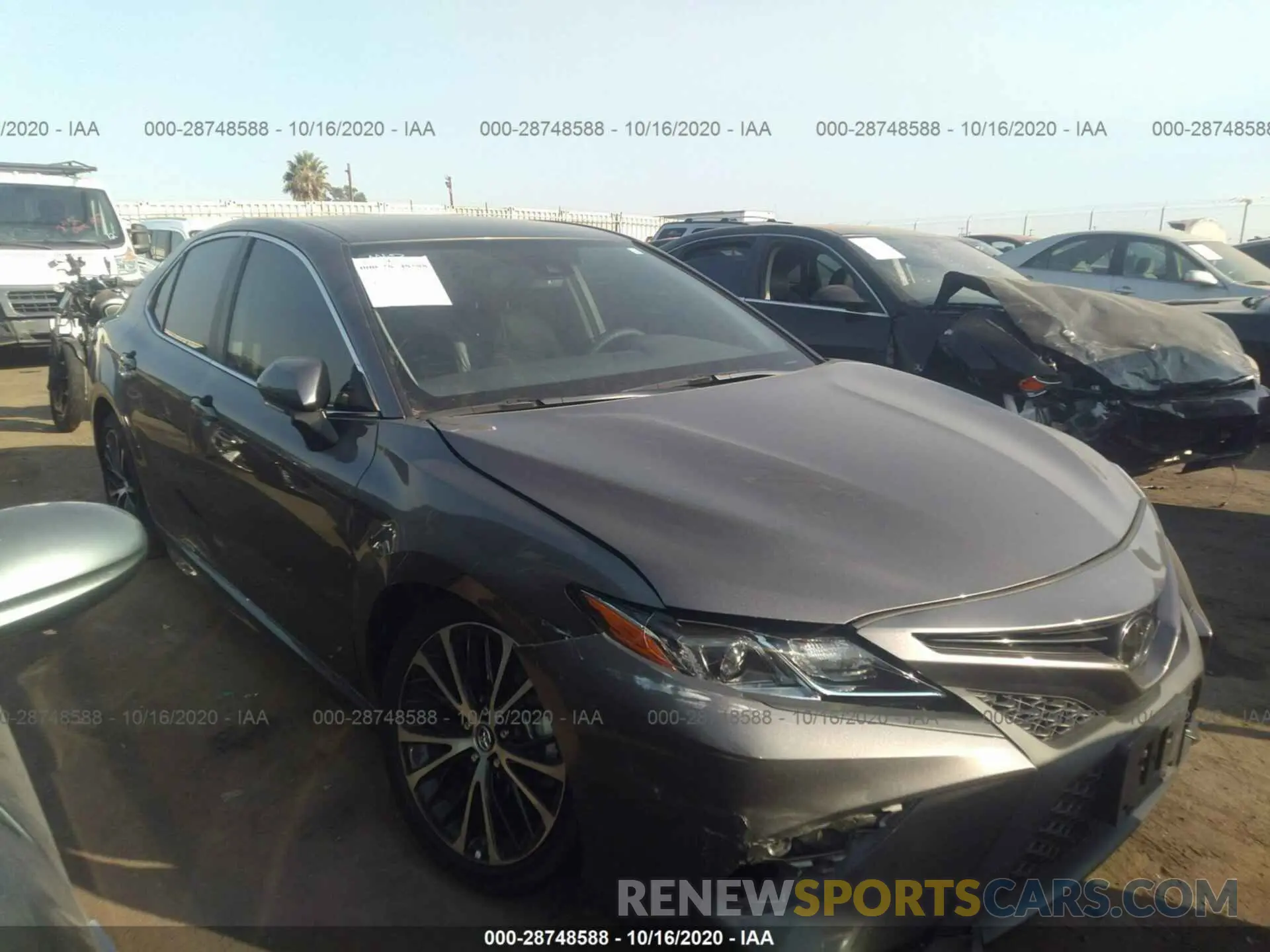 1 Photograph of a damaged car 4T1B11HK6KU212264 TOYOTA CAMRY 2019