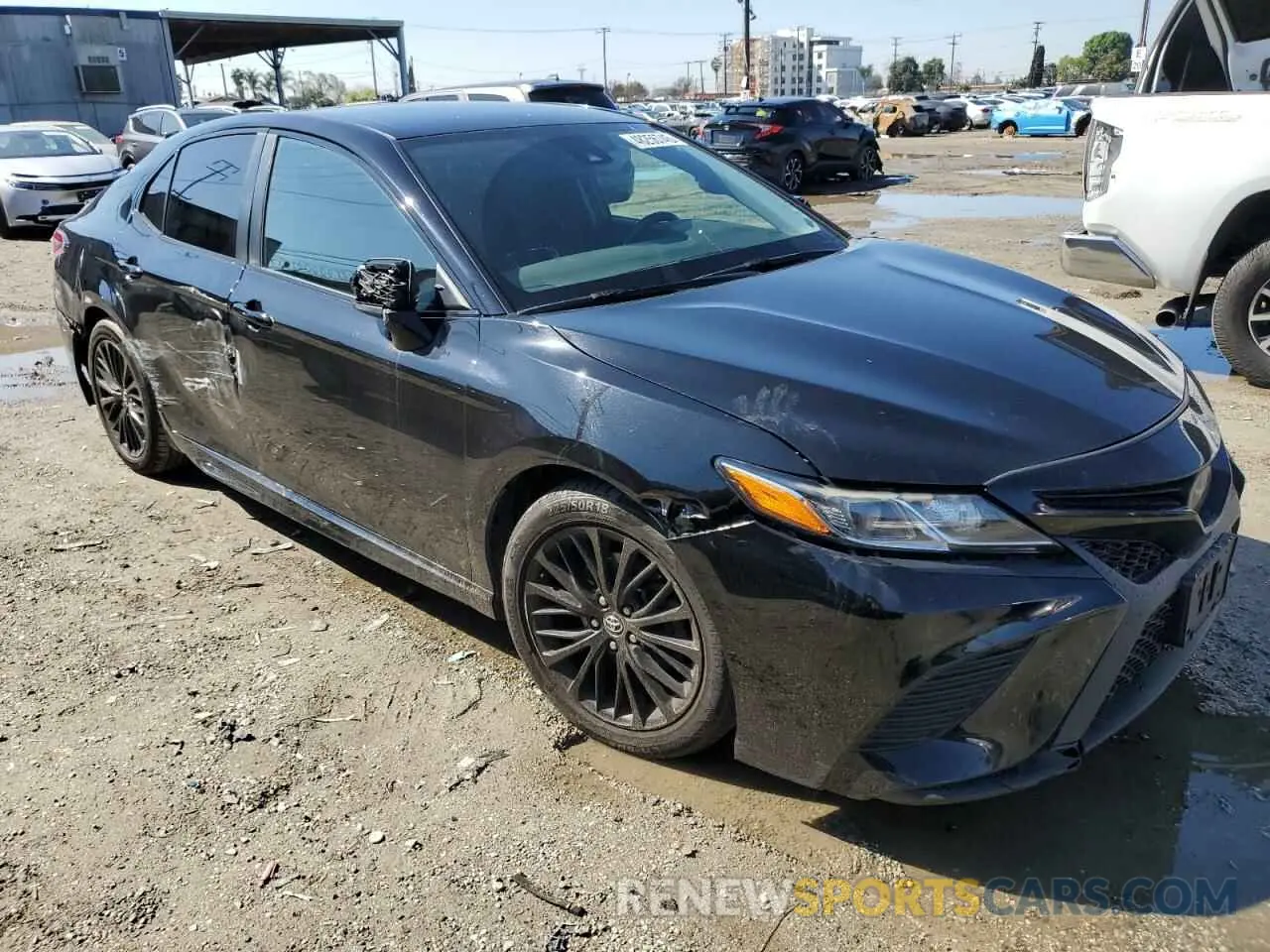 4 Photograph of a damaged car 4T1B11HK6KU236287 TOYOTA CAMRY 2019