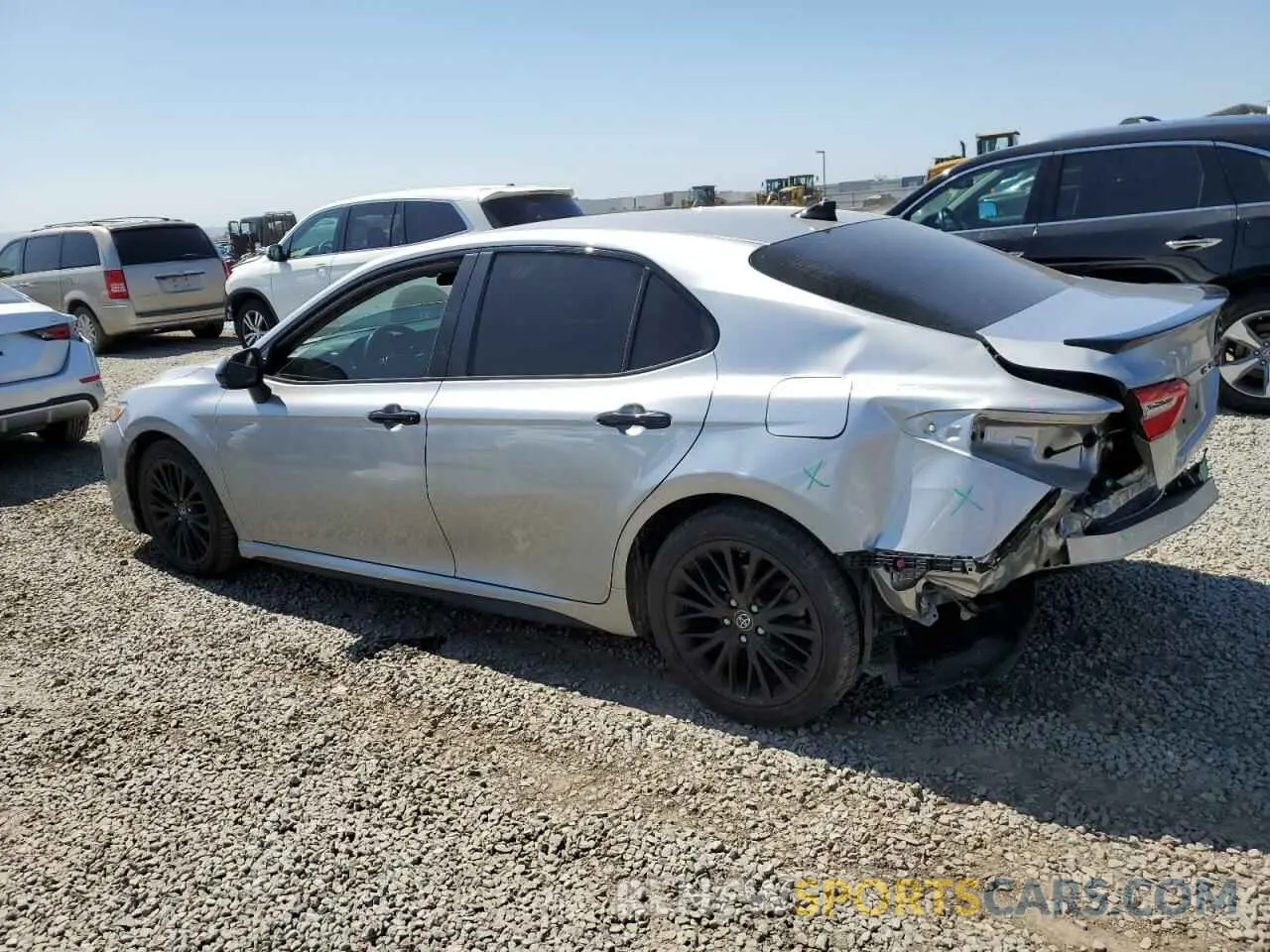 2 Photograph of a damaged car 4T1B11HK6KU255714 TOYOTA CAMRY 2019