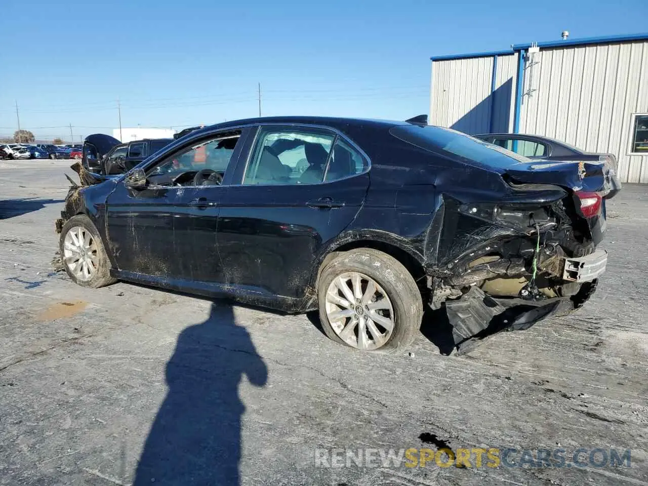 2 Photograph of a damaged car 4T1B11HK6KU266602 TOYOTA CAMRY 2019