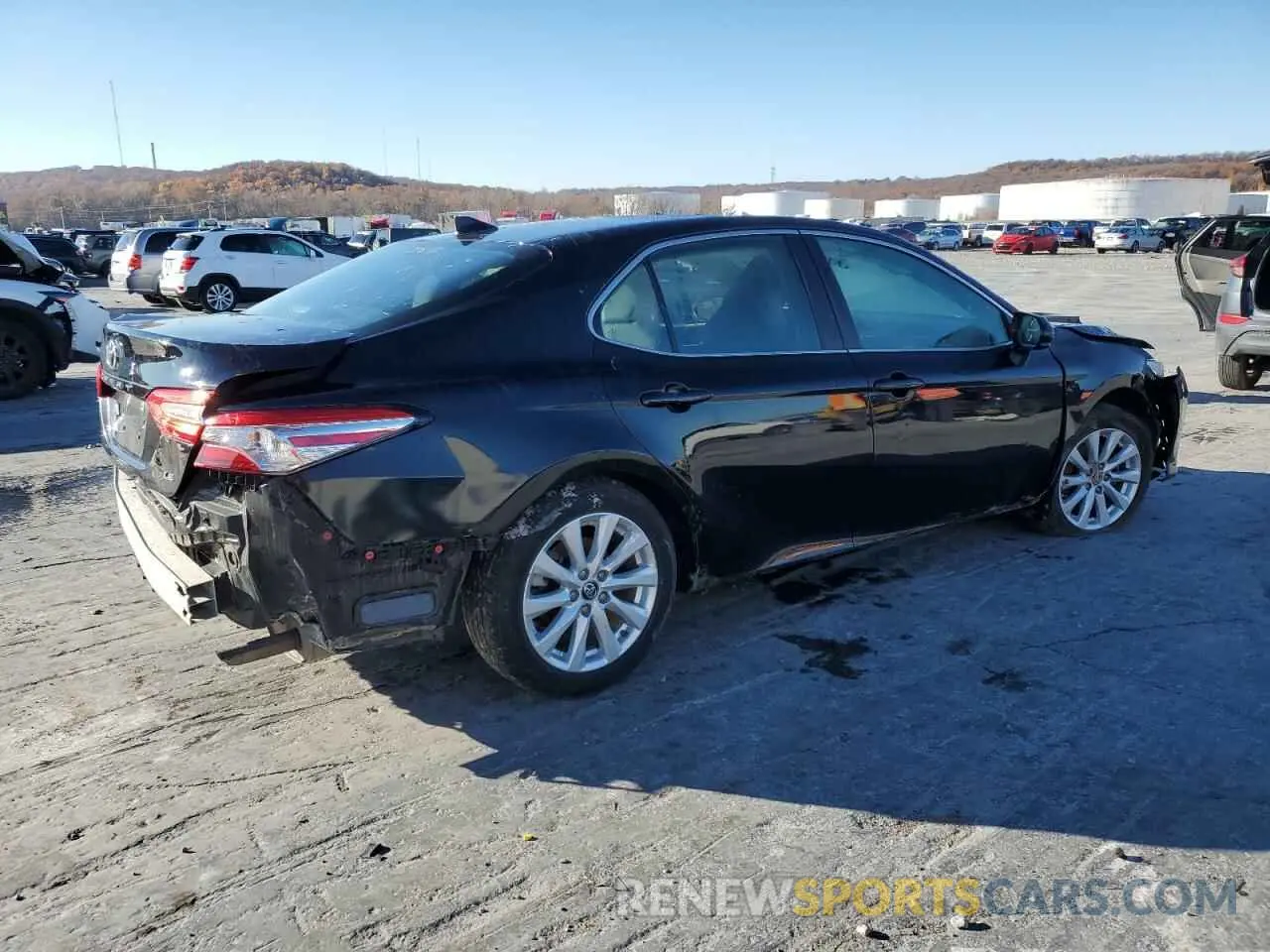 3 Photograph of a damaged car 4T1B11HK6KU266602 TOYOTA CAMRY 2019