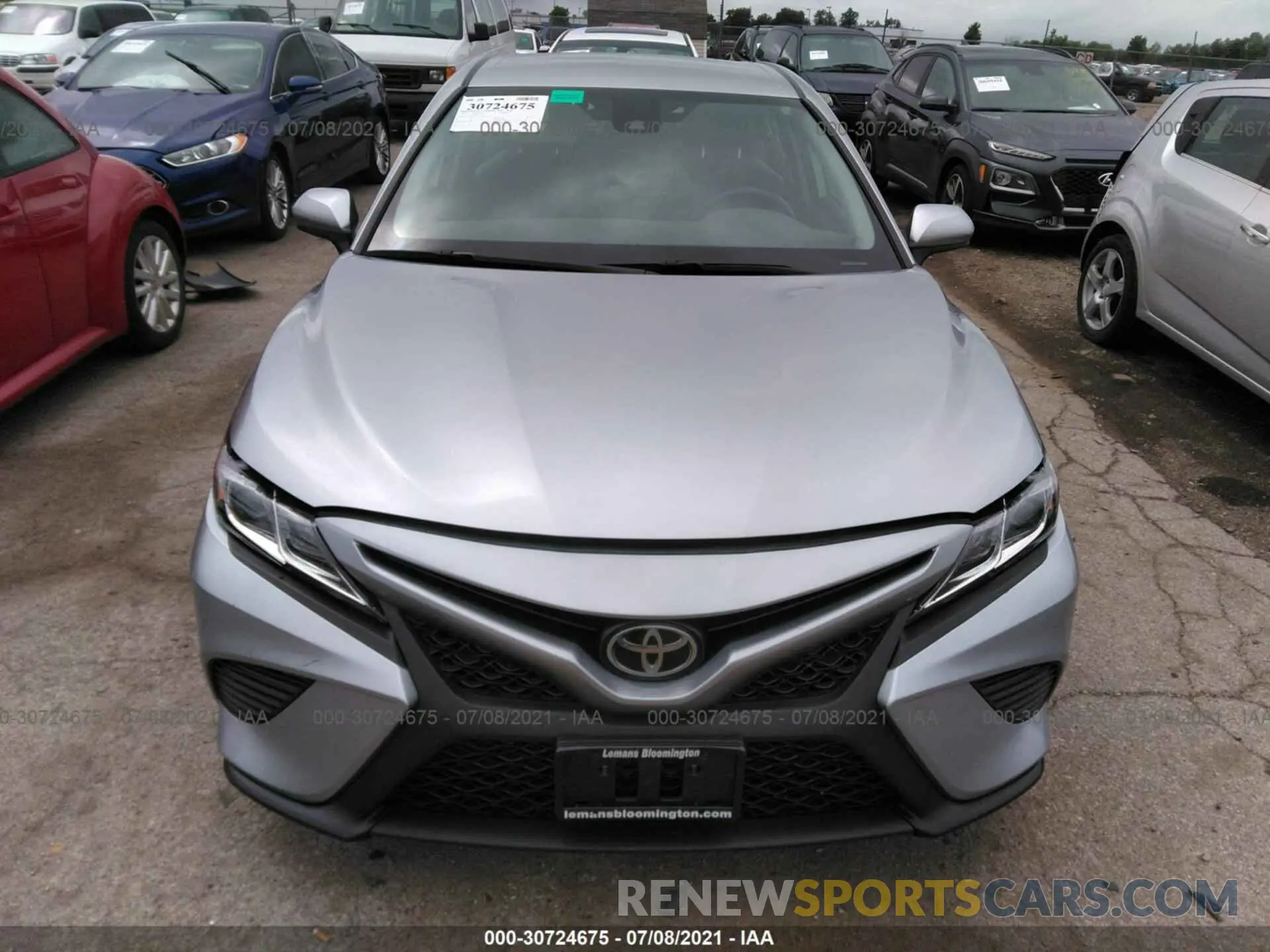 6 Photograph of a damaged car 4T1B11HK6KU267846 TOYOTA CAMRY 2019