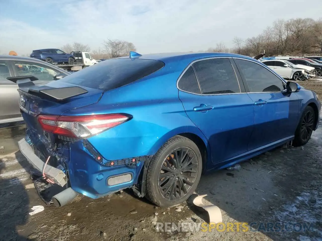 3 Photograph of a damaged car 4T1B11HK6KU271041 TOYOTA CAMRY 2019