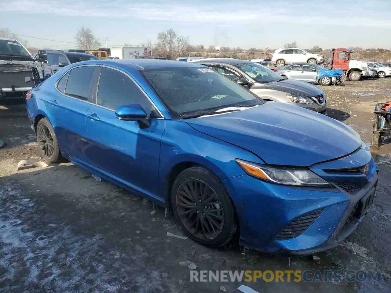 4 Photograph of a damaged car 4T1B11HK6KU271041 TOYOTA CAMRY 2019