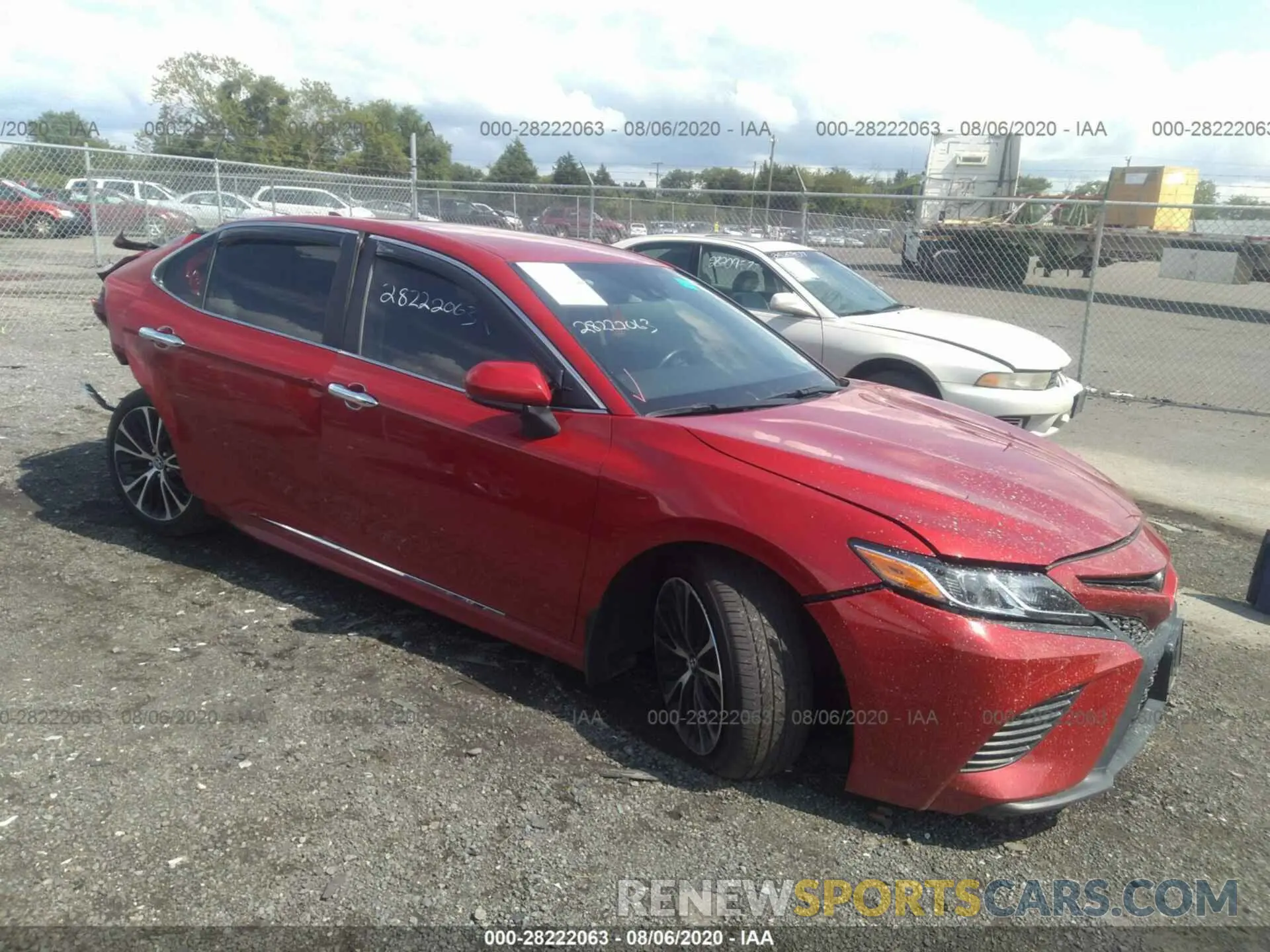 1 Photograph of a damaged car 4T1B11HK6KU273579 TOYOTA CAMRY 2019