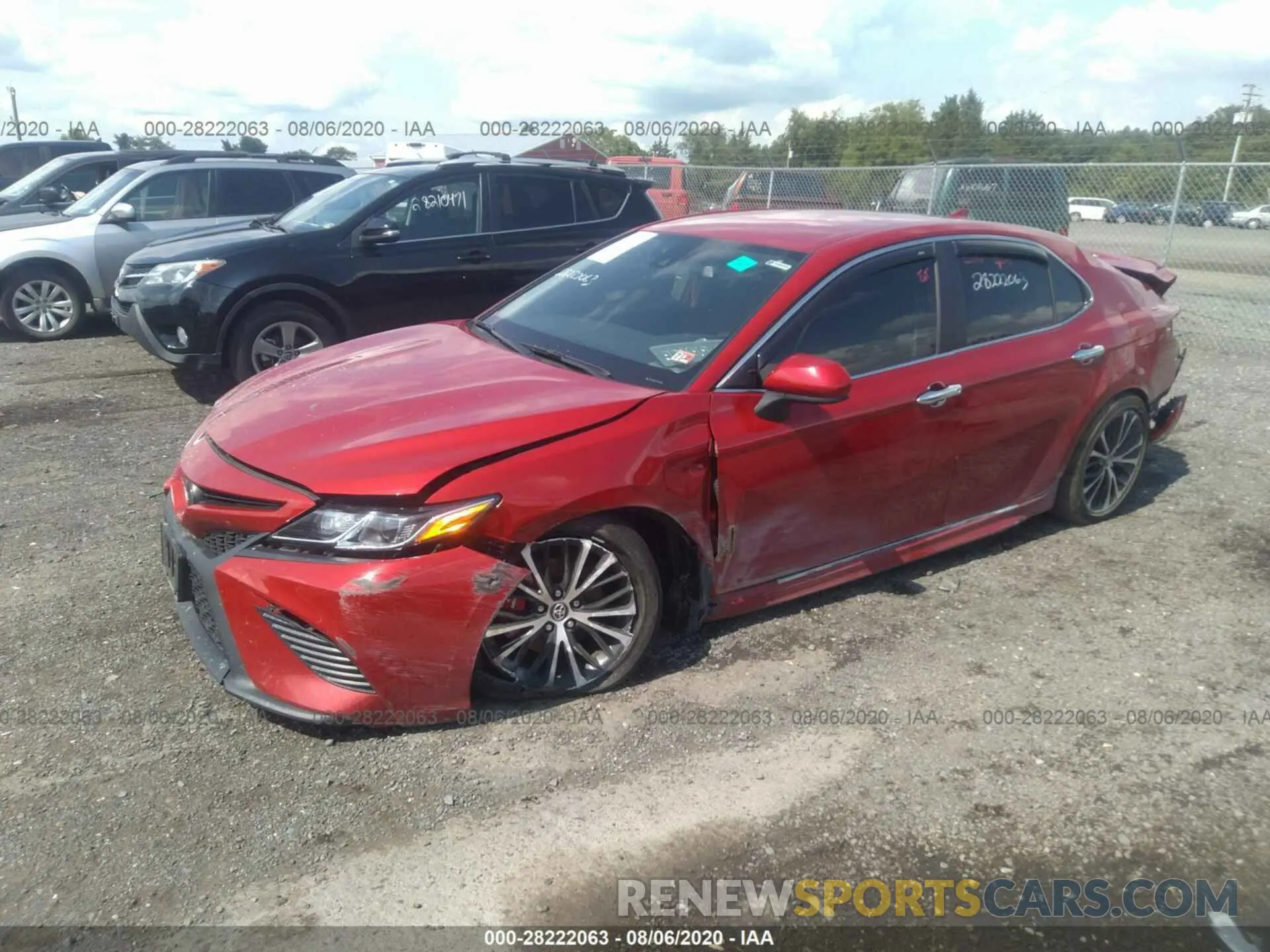 2 Photograph of a damaged car 4T1B11HK6KU273579 TOYOTA CAMRY 2019